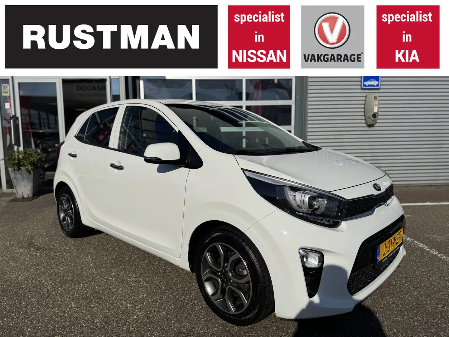 Kia Picanto 1.0 Dpi DynamicPlusLine Wit - 1