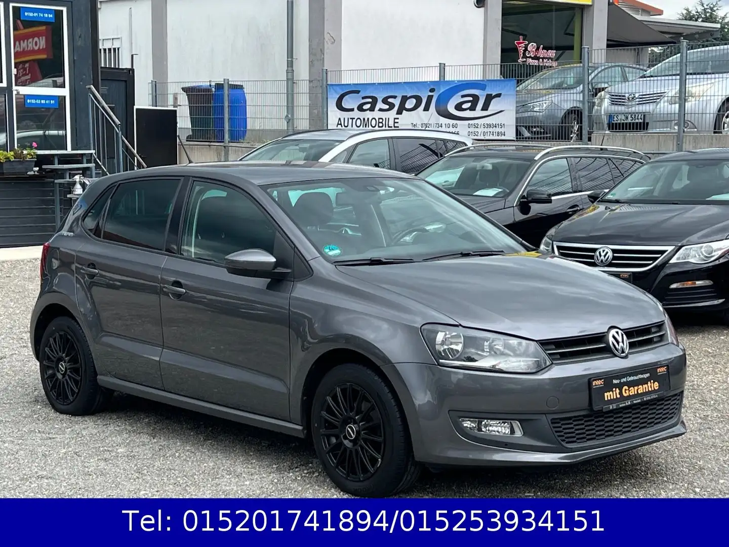 Volkswagen Polo V "Team",KLIMAAUT.,SHZ,PDC,8 FACH BER.,1.H Gris - 1