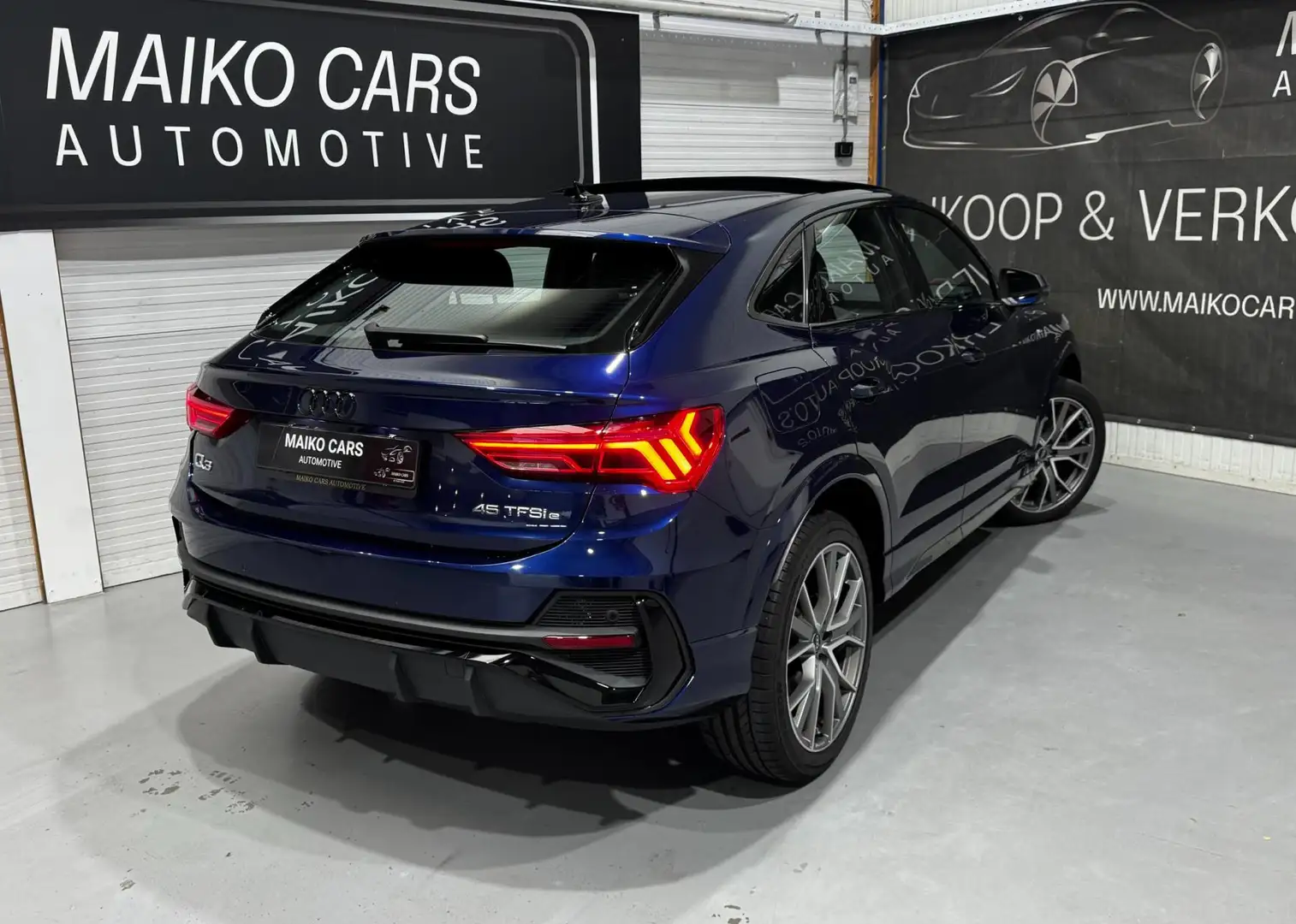 Audi Q3 Sportback 45 TFSI e 3X S line Edition Competition Bleu - 2