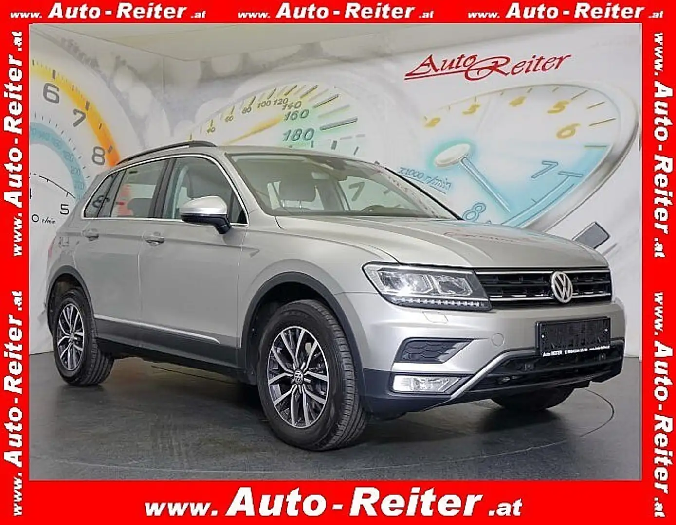 Volkswagen Tiguan 2,0 TDI SCR 4Motion Comfortline *LED, NAVI, ACC* Silber - 1