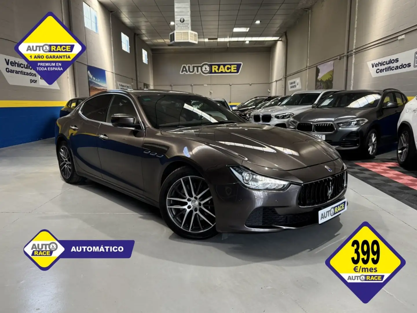 Maserati Ghibli Diesel Aut. 275 Marrón - 1