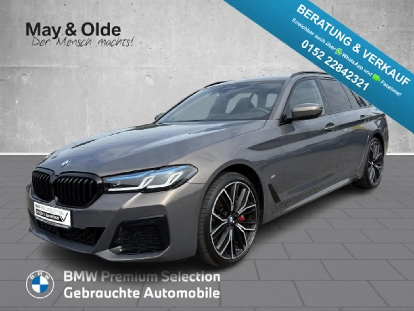 BMW 540 d xDrive M Sport pro HUD AHK AD PANO H/K StandHzg Gris - 1