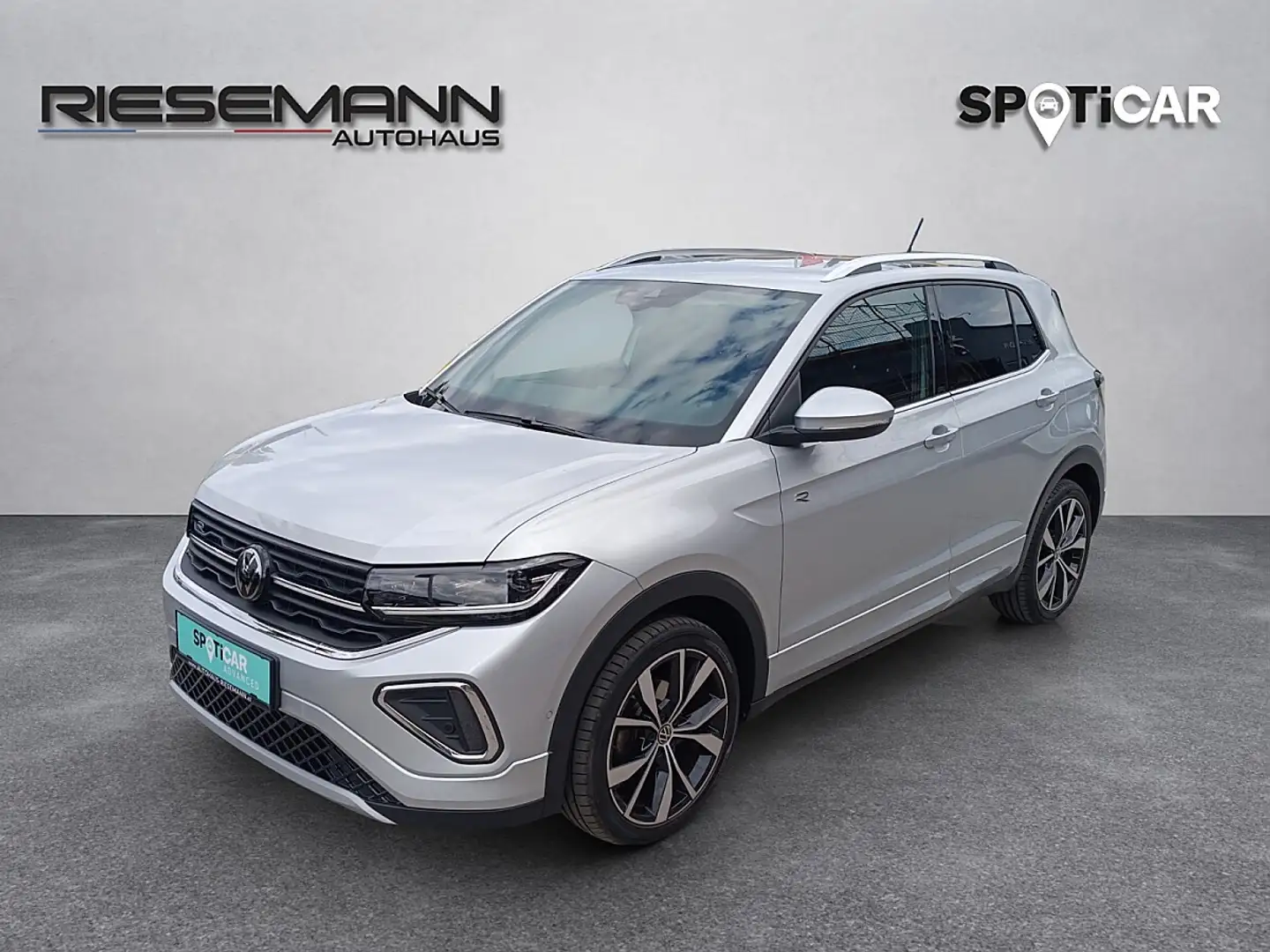 Volkswagen T-Cross 1,0 TSI R-Line DSG Grau - 1