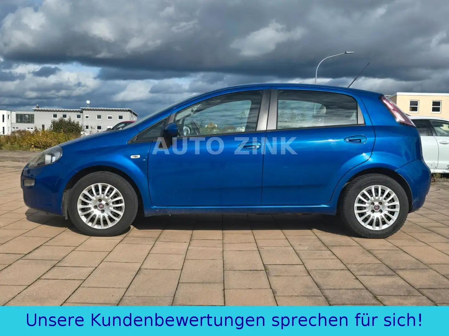 Fiat Grande Punto 105PS* KLIMA* 2. HAND* TÜV Mai 2026 Blue - 2