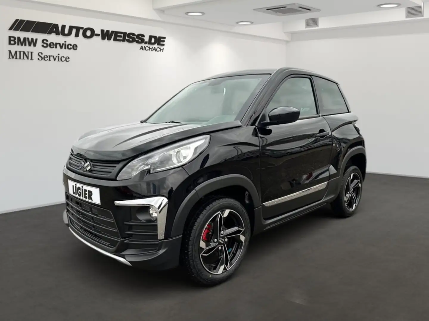 Ligier Chic DCI KLIMA  +Autofahren ab 15 Jahren+ Schwarz - 1