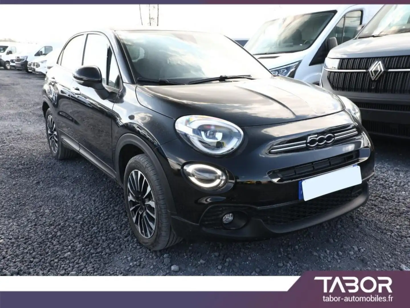 Fiat 500X 1.5 MHEV 130 DCT7 LED Reg. Cam Clim Noir - 2