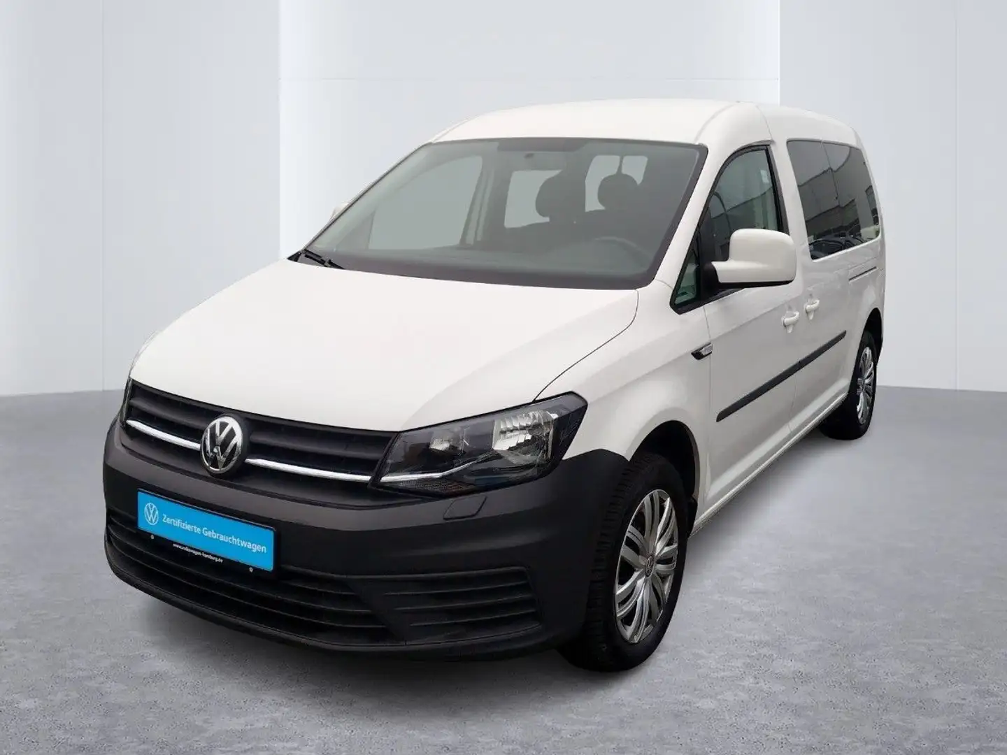 Volkswagen Caddy 1.4 TSI DSG AHK Einparkhilfe Klima Weiß - 2