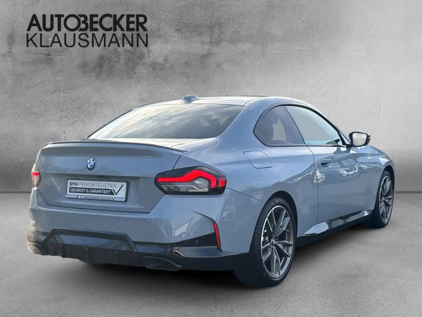 BMW 240 xDrive Coupe M SPORT AUTOMATIK 19''LC PROF NAVI Grau - 2