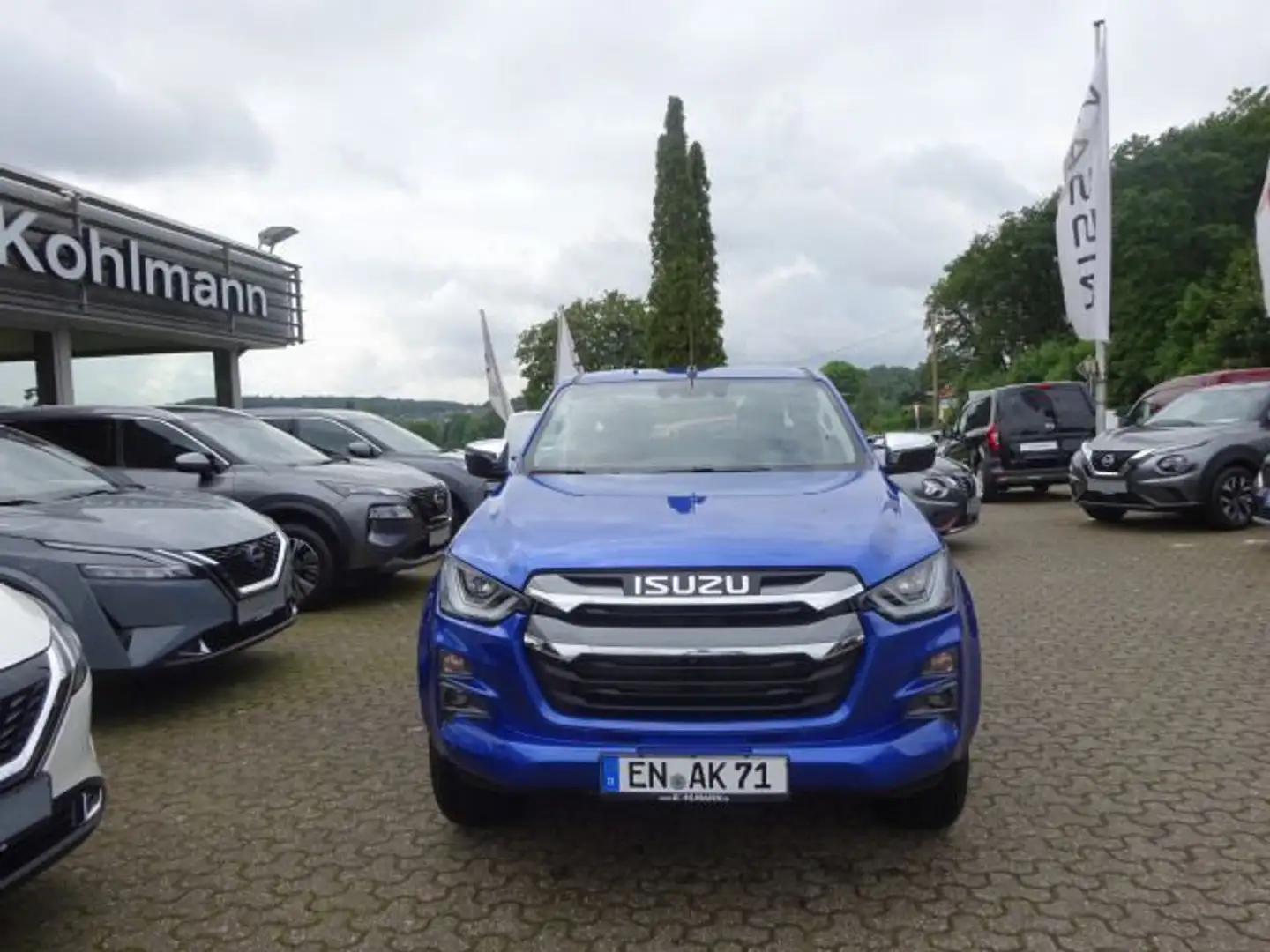 Isuzu D-Max Double Cab 4WD LSE Navi AHK Winterreifen Blauw - 2