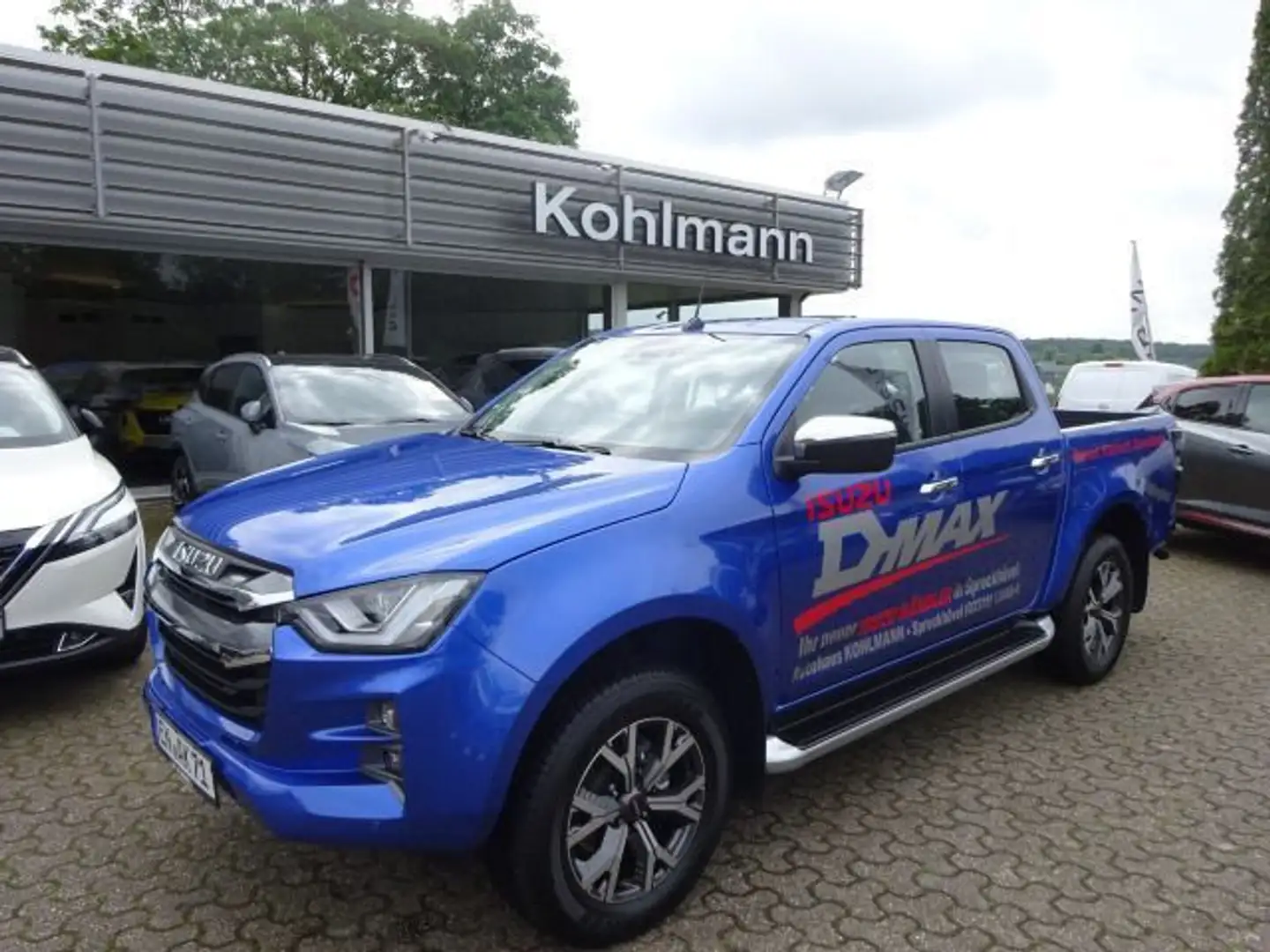 Isuzu D-Max Double Cab 4WD LSE Navi AHK Winterreifen Blauw - 1