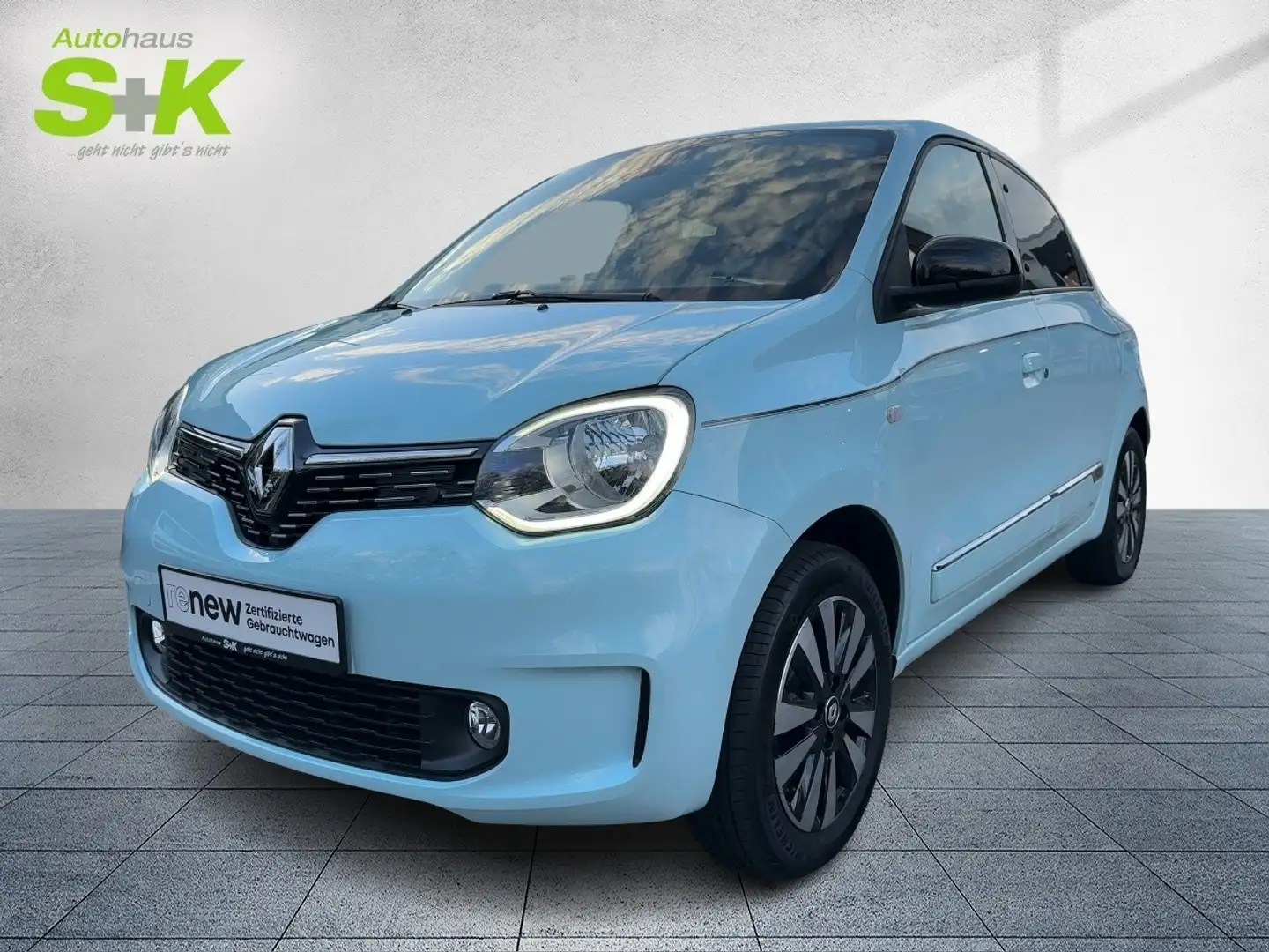 Renault Twingo E-TECH 100% el. TECHNO *GJR*NAVI*CAM*SHZ* Blau - 1