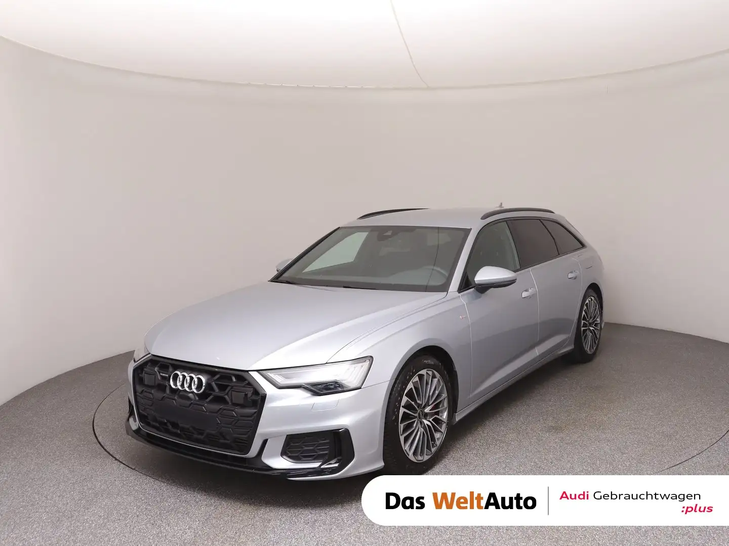 Audi A6 55 TFSI e quattro S line Silber - 1