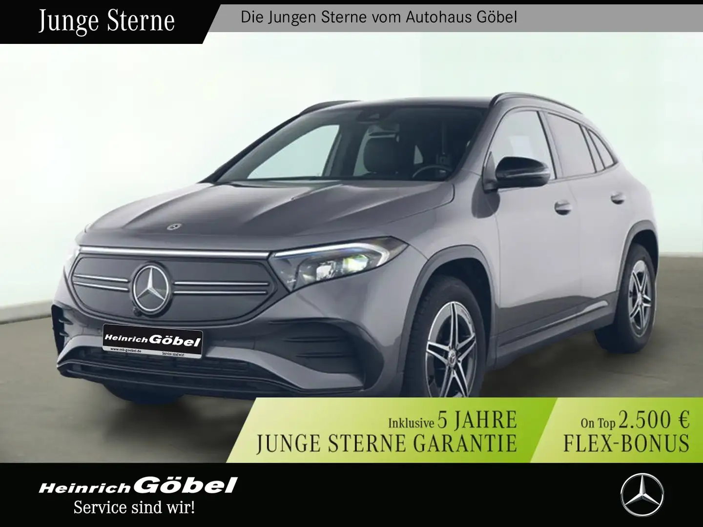 Mercedes-Benz EQA 300 4M AMG+KAMERA+LED+NIGHT+CARPLAY+SPIEGELP Grau - 1