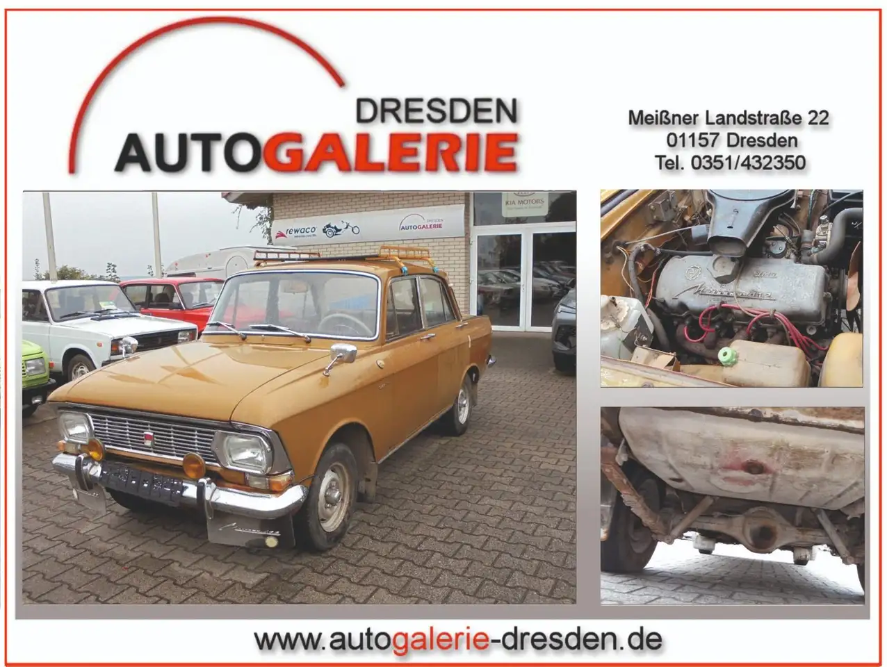 Moskwitsch 408iE 4-Gang,Restaurationsobjekt gut, foto 1