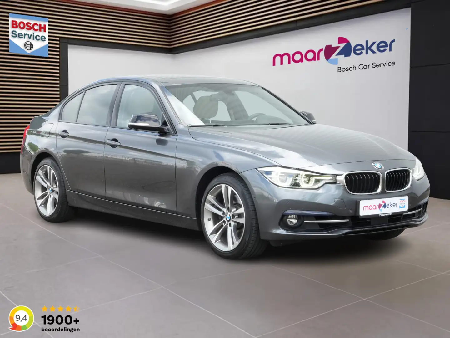 BMW 330 3-serie 330i xDrive High Executive ✅Head-Up✅ Memor Grijs - 1