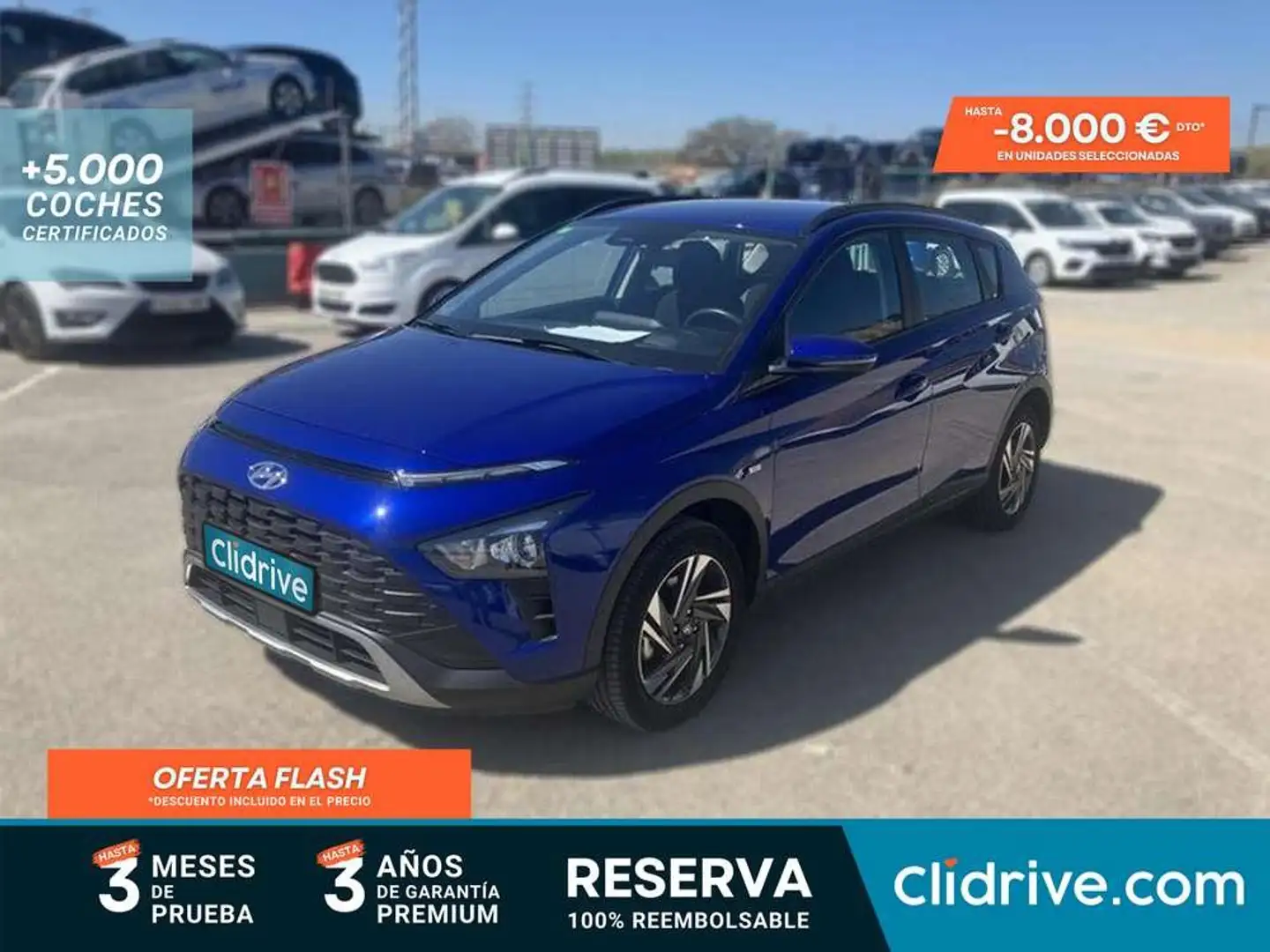 Hyundai BAYON 1.0 TGDI 74kW (100CV) 48V Maxx Azul - 1