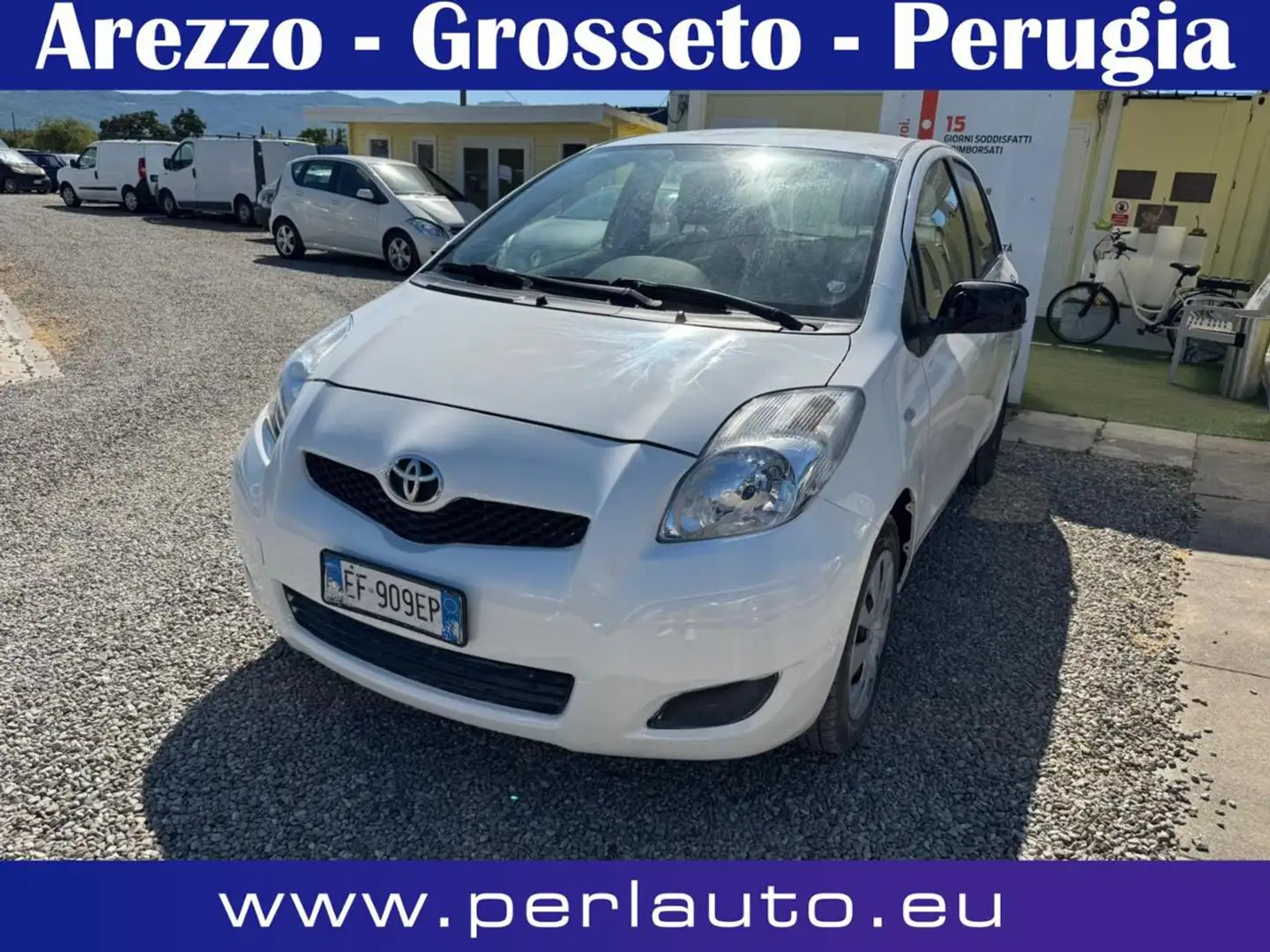 Toyota Yaris 1.4 D-4D DPF 5 porte Sol Bianco - 1