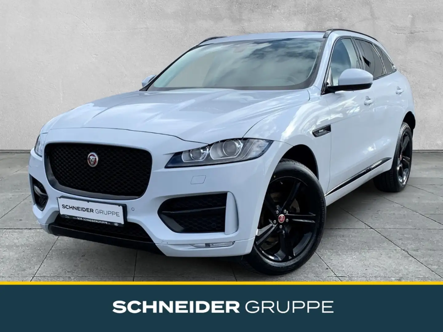 Jaguar F-Pace 25d R-SPORT NSW+EPH+XENON+PANO+SHZG Weiß - 1