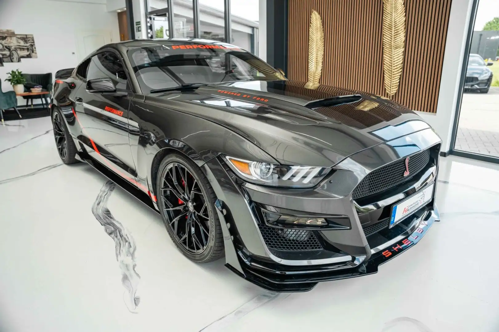 Ford Mustang GT 5,0 Gt 500 SHELBY KAMERA LEDER TOP Grey - 1