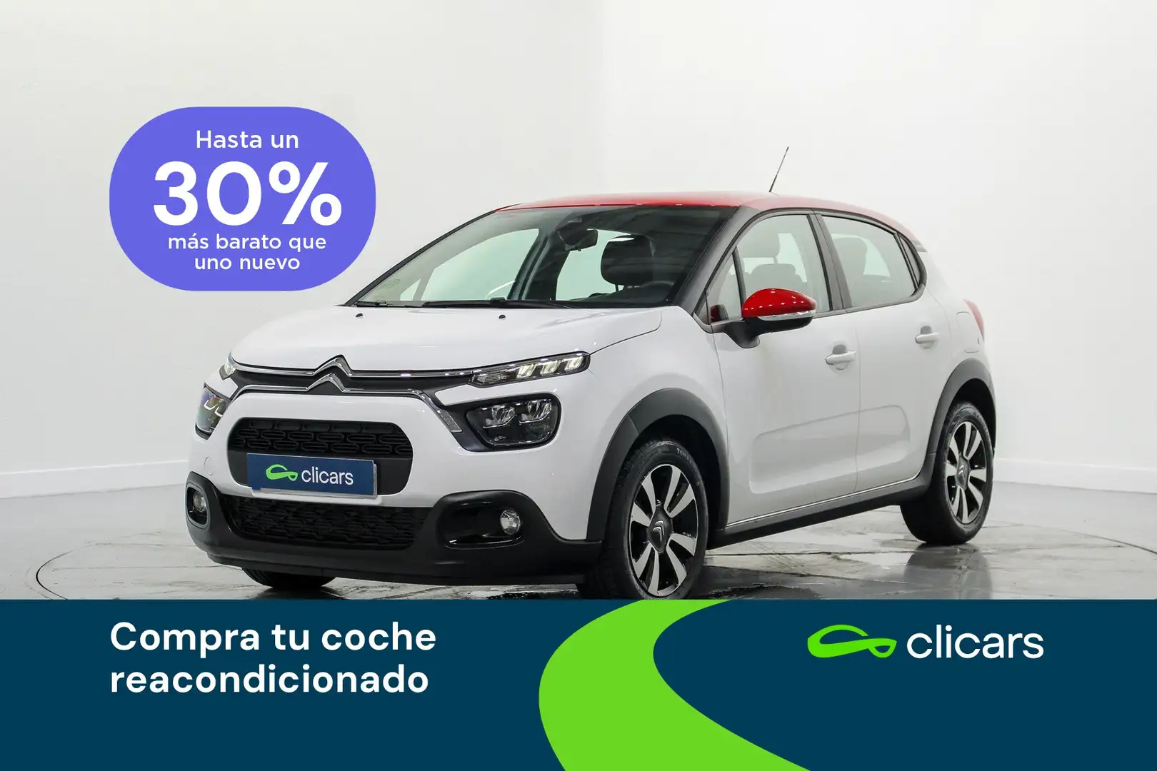 Citroen C3 1.2 PureTech S&S Feel Pack 83 Blanco - 1