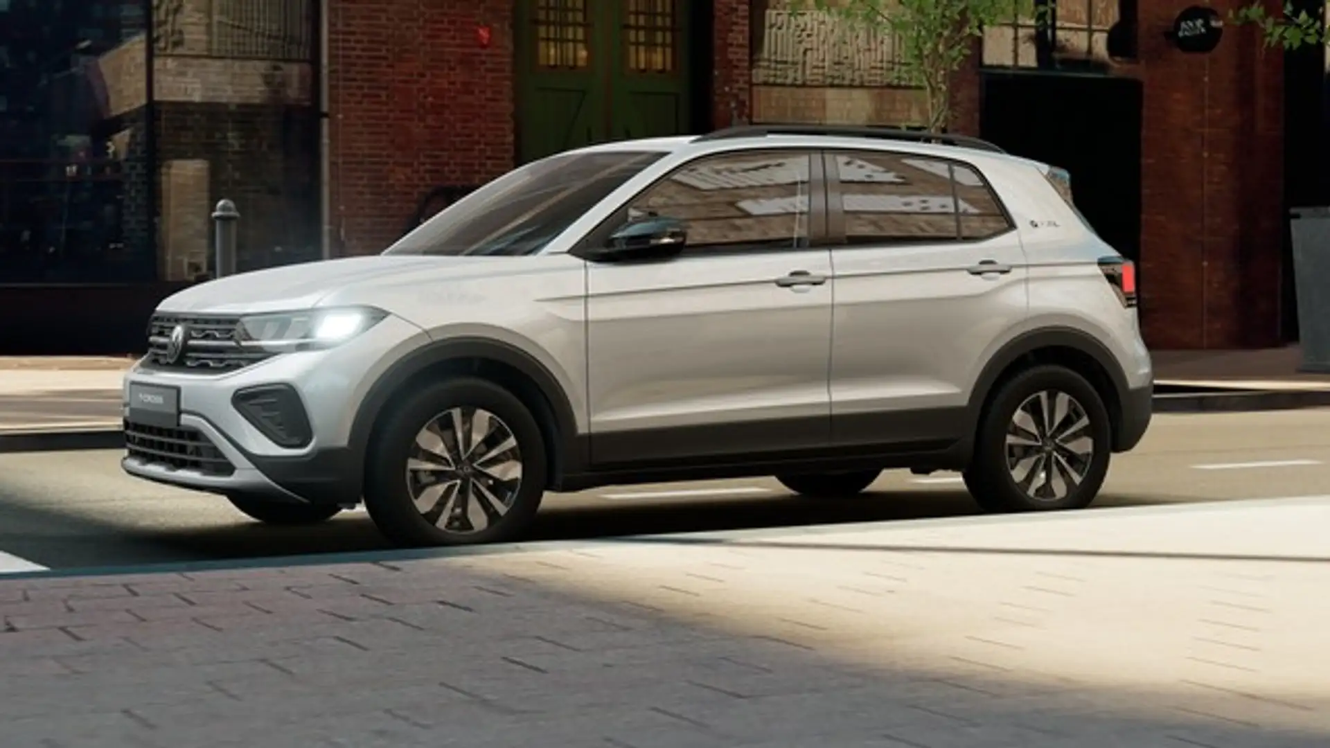Volkswagen T-Cross "GOAL" 1.0 l TSI DSG 7-Gang-DSG NAVI ALLWETTER ... Argent - 2