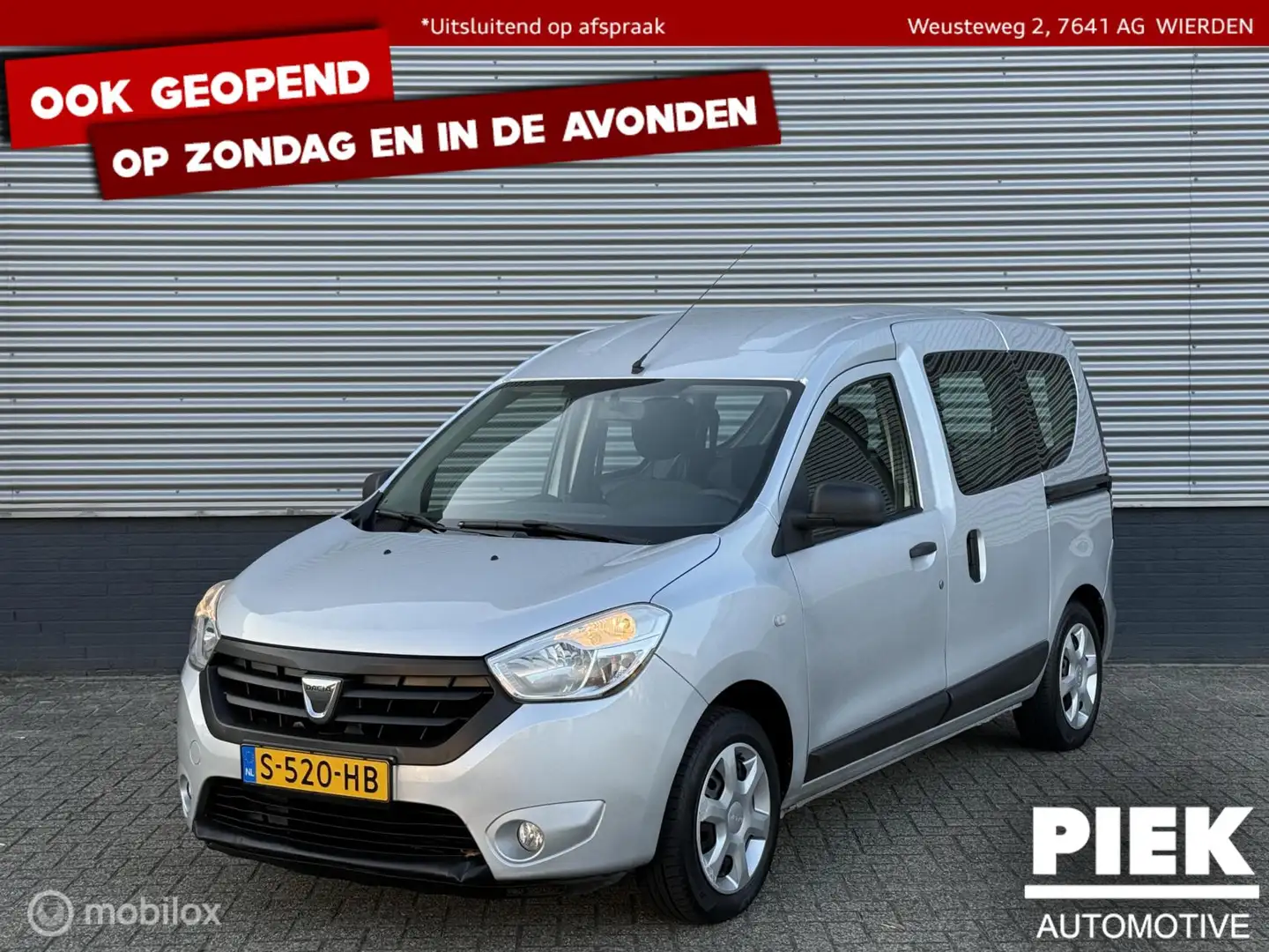 Dacia Dokker combi 1.2 TCe S&S Ambiance TREKHAAK Grijs - 1