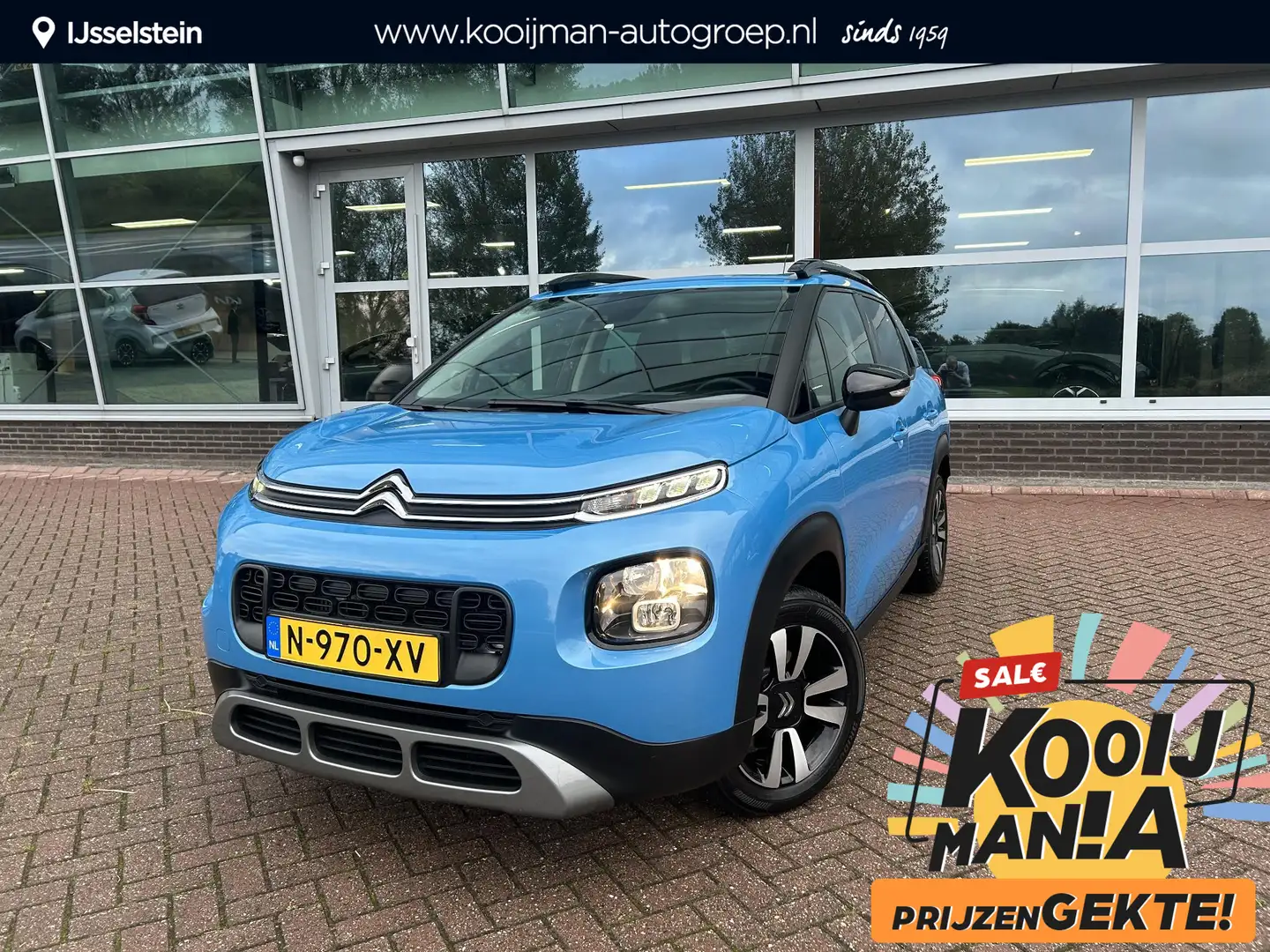 Citroen C3 Aircross 1.2 PureTech S&S Business | Zéér lage KM stand! | Blau - 1