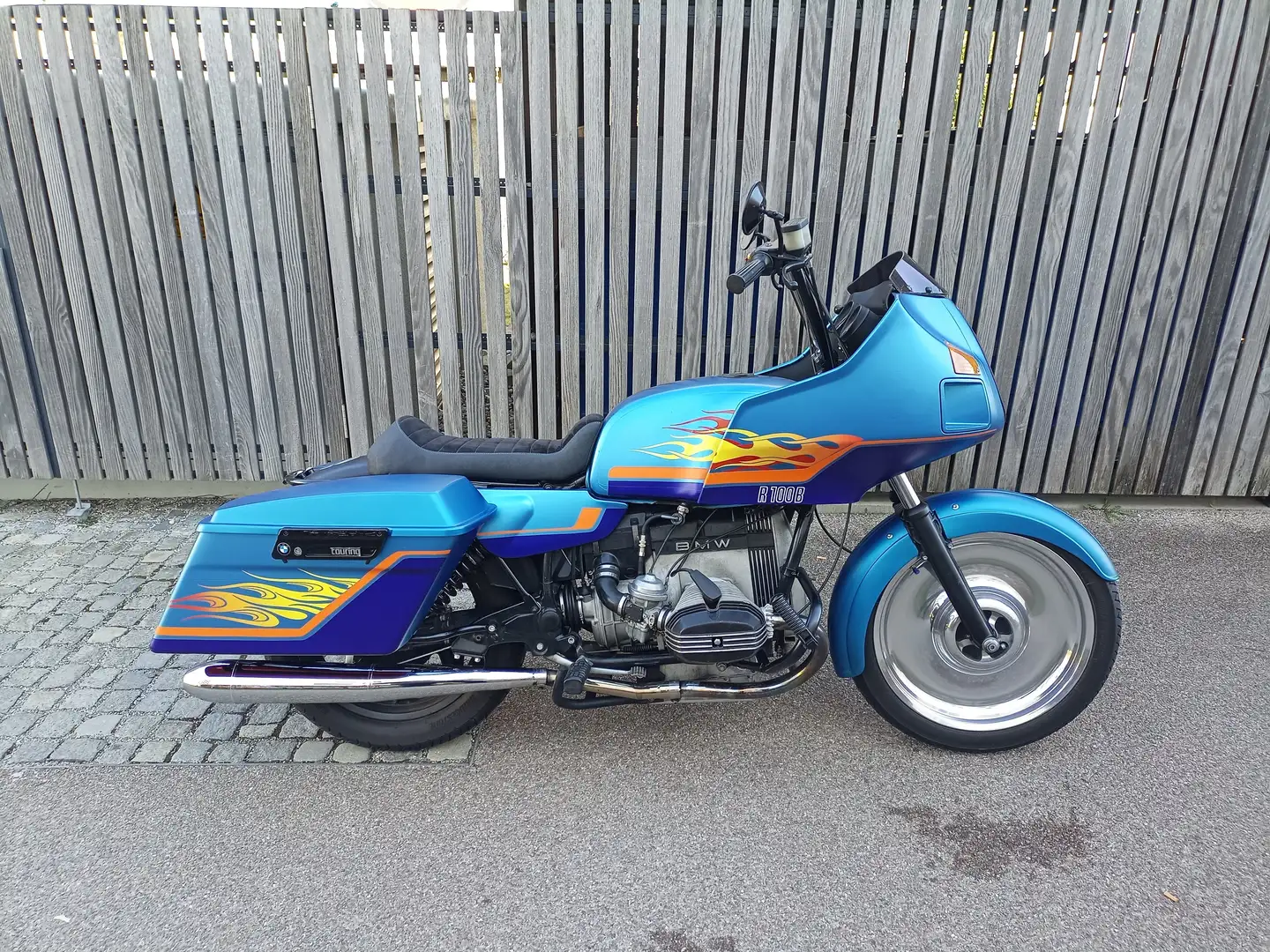 BMW R 100 RT Bagger Синий - 1