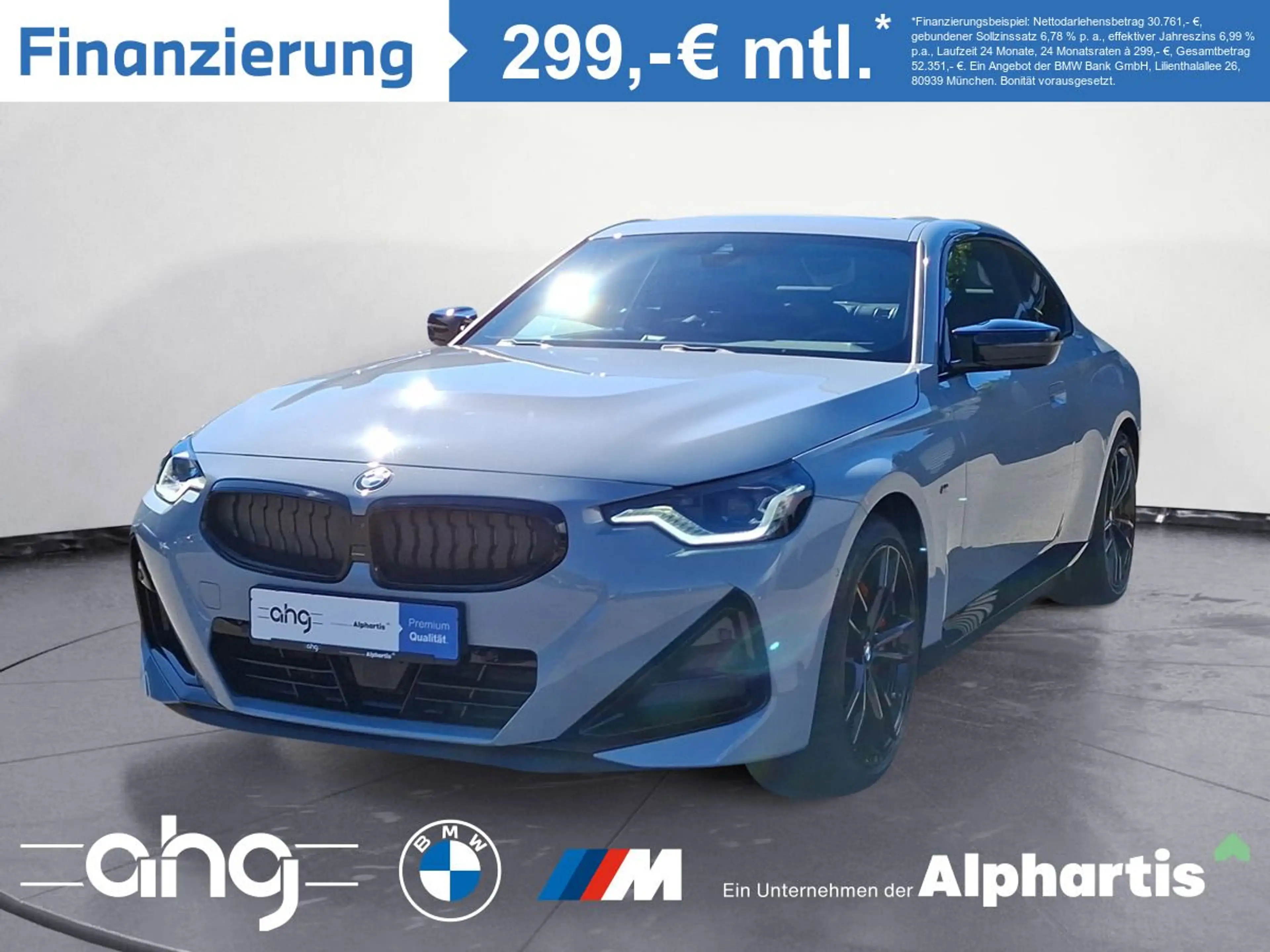 BMW 240 xDrive Coupe Aut. M Sportpaket Pro el.M-Si