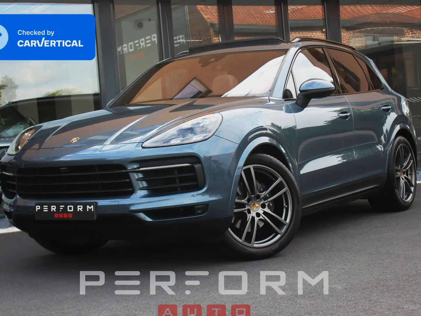 Porsche Cayenne 3.0i V6*PANO DAK*BOSE*360 CAM* + 1J GRNT Blauw - 1