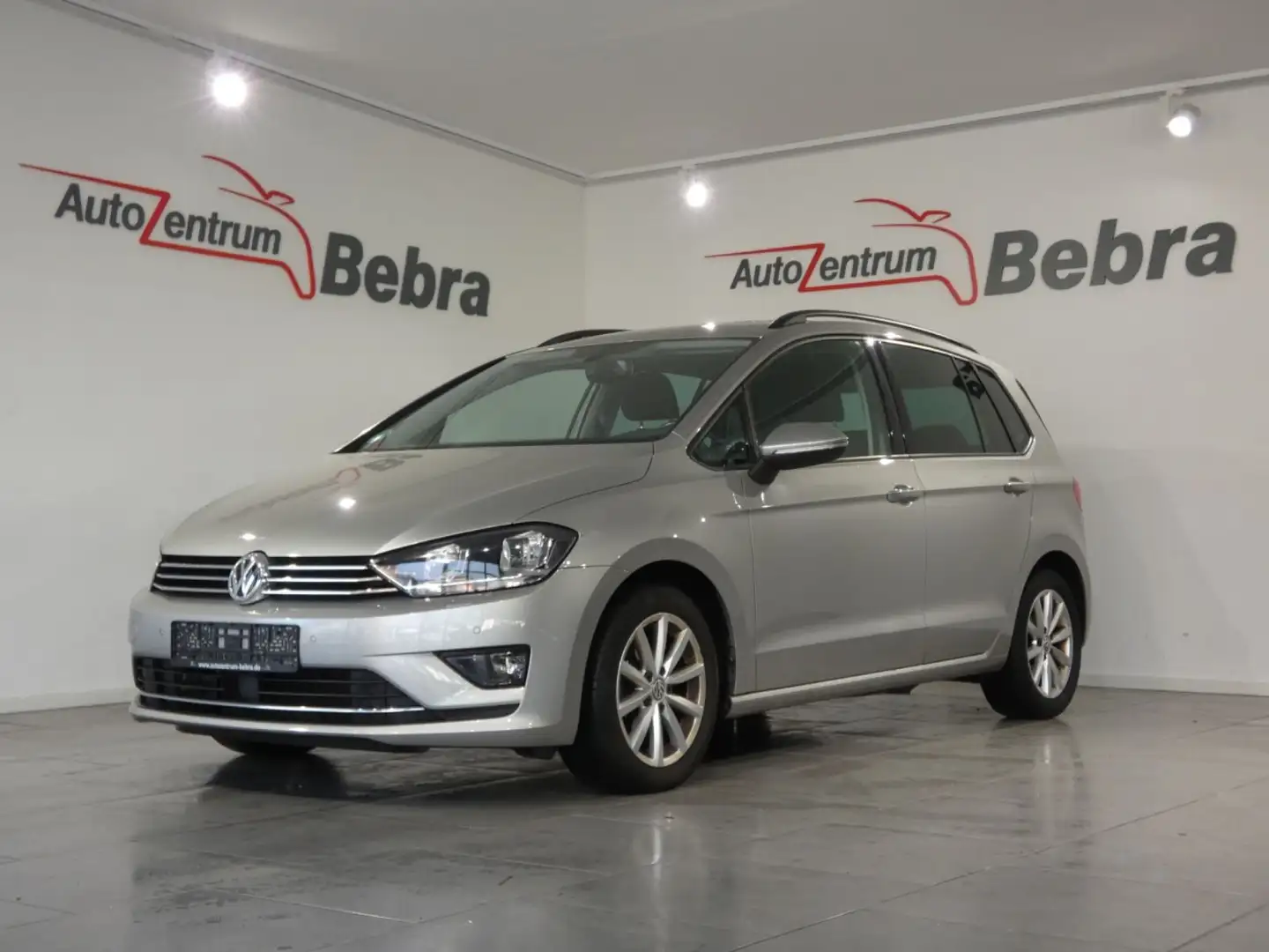 Volkswagen Golf Sportsvan 1.4 TSI Lounge SHZ/PDC/Alu/Tempom. Silber - 1