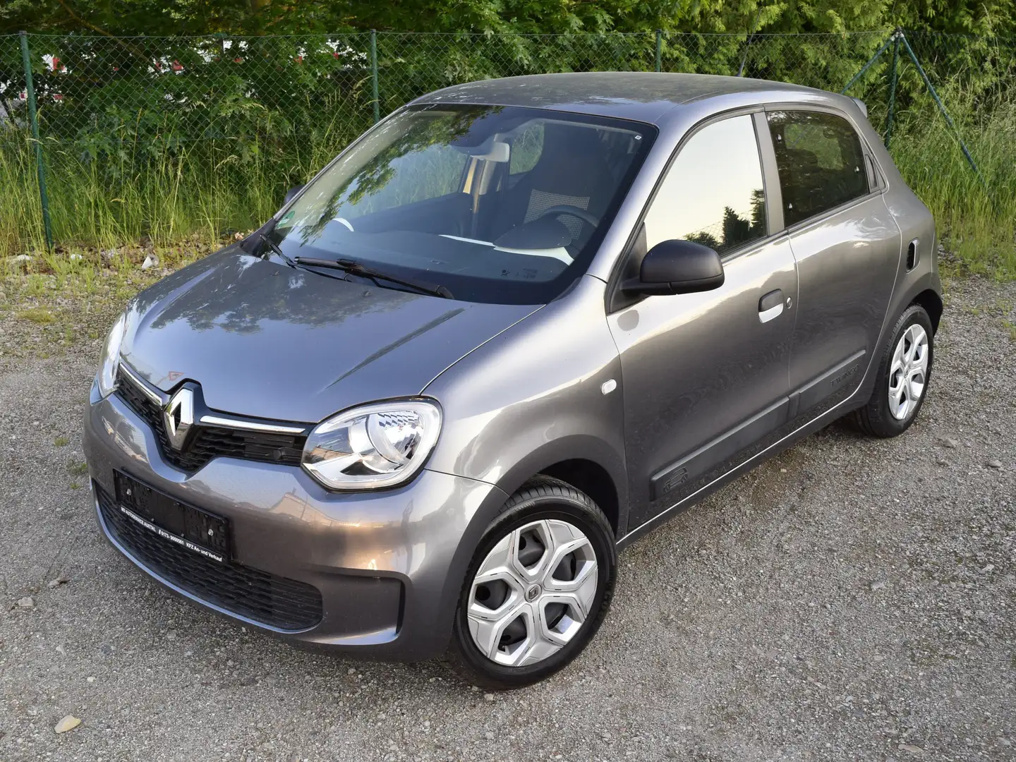 Renault Twingo 1HAND/SCHEKHEFT/LED/STARTSTOP/TEMPOMAT/BC/SERVO/ZV Gris - 2