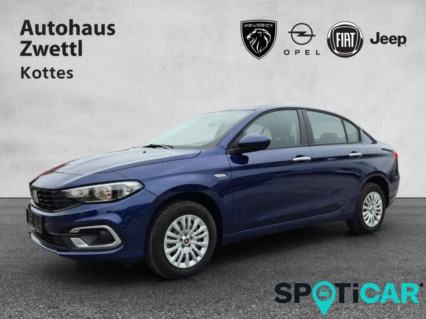 Fiat Tipo Limousine Turbodiesel 130 Blau - 1