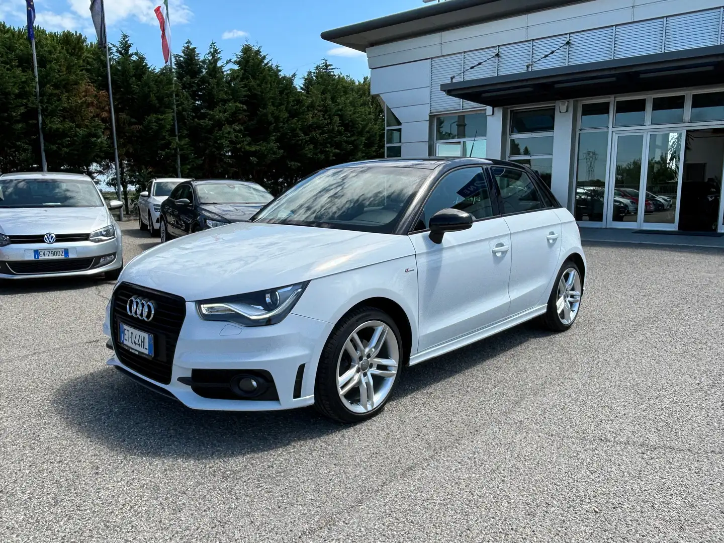 Audi A1 A1 Sportback  1.2 TFSI S-LINE Admired Bianco - 1