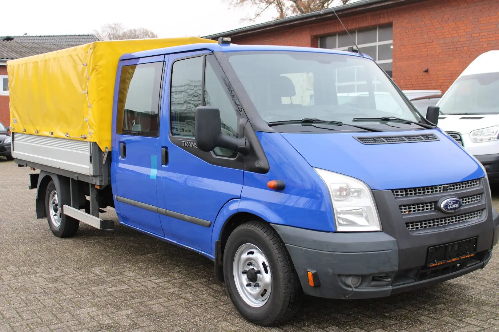 Ford Transit Pritsche FT 350 L Doppelkabine Blanc - 2