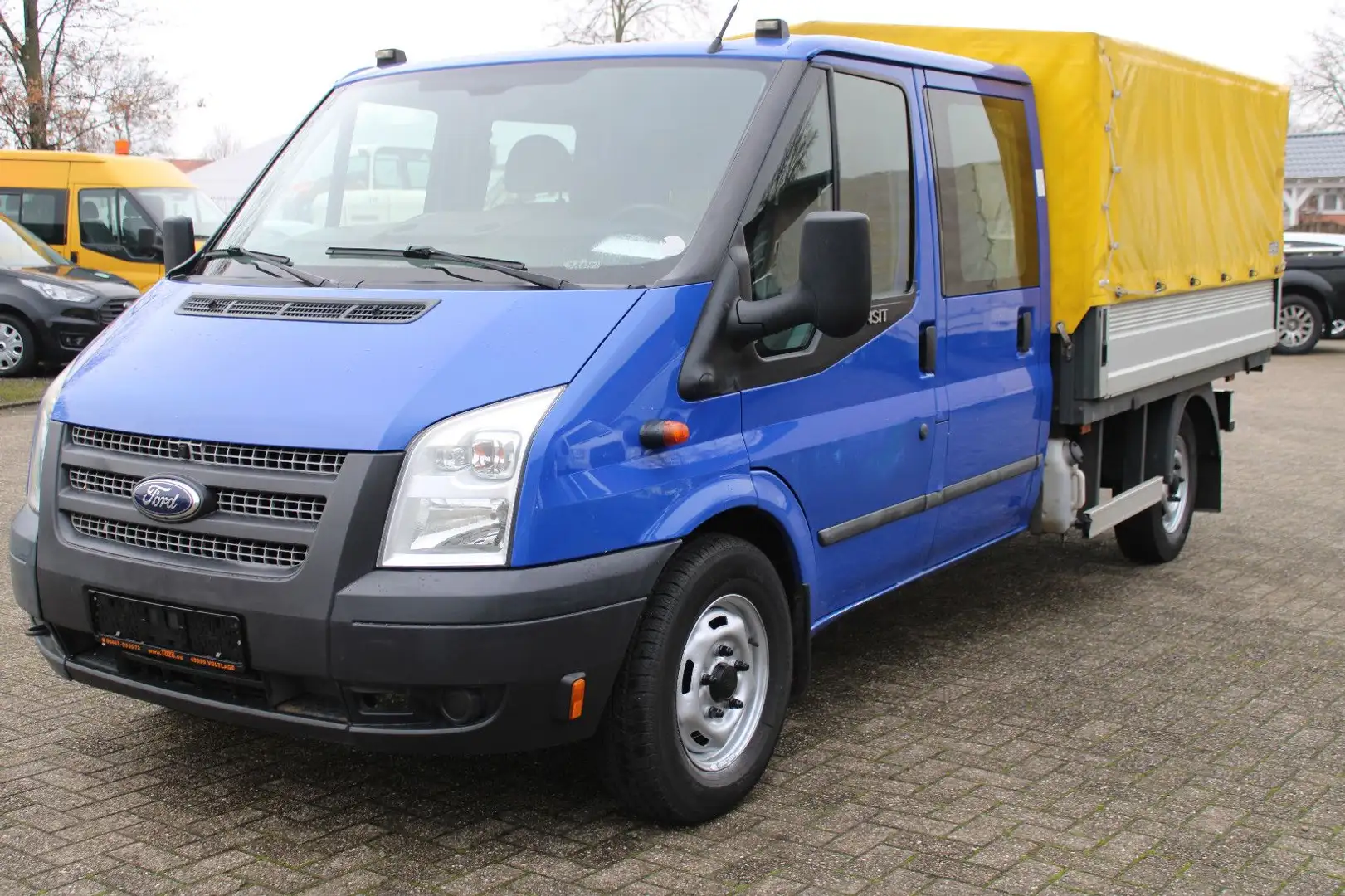 Ford Transit Pritsche FT 350 L Doppelkabine Blanc - 1