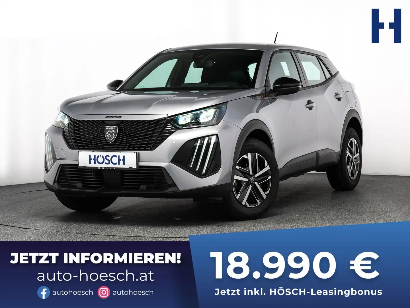Peugeot 2008 1.2 PureTech 100 STYLE NEU MEGADEAL++ Grau - 1