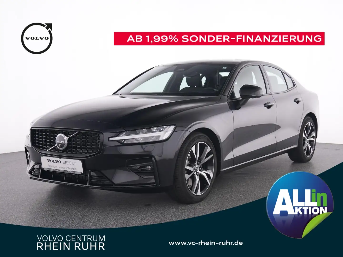 Volvo S60 B5 AWD  Ultimate Dark ALARM+MET+KAMERA+FAP Noir - 1