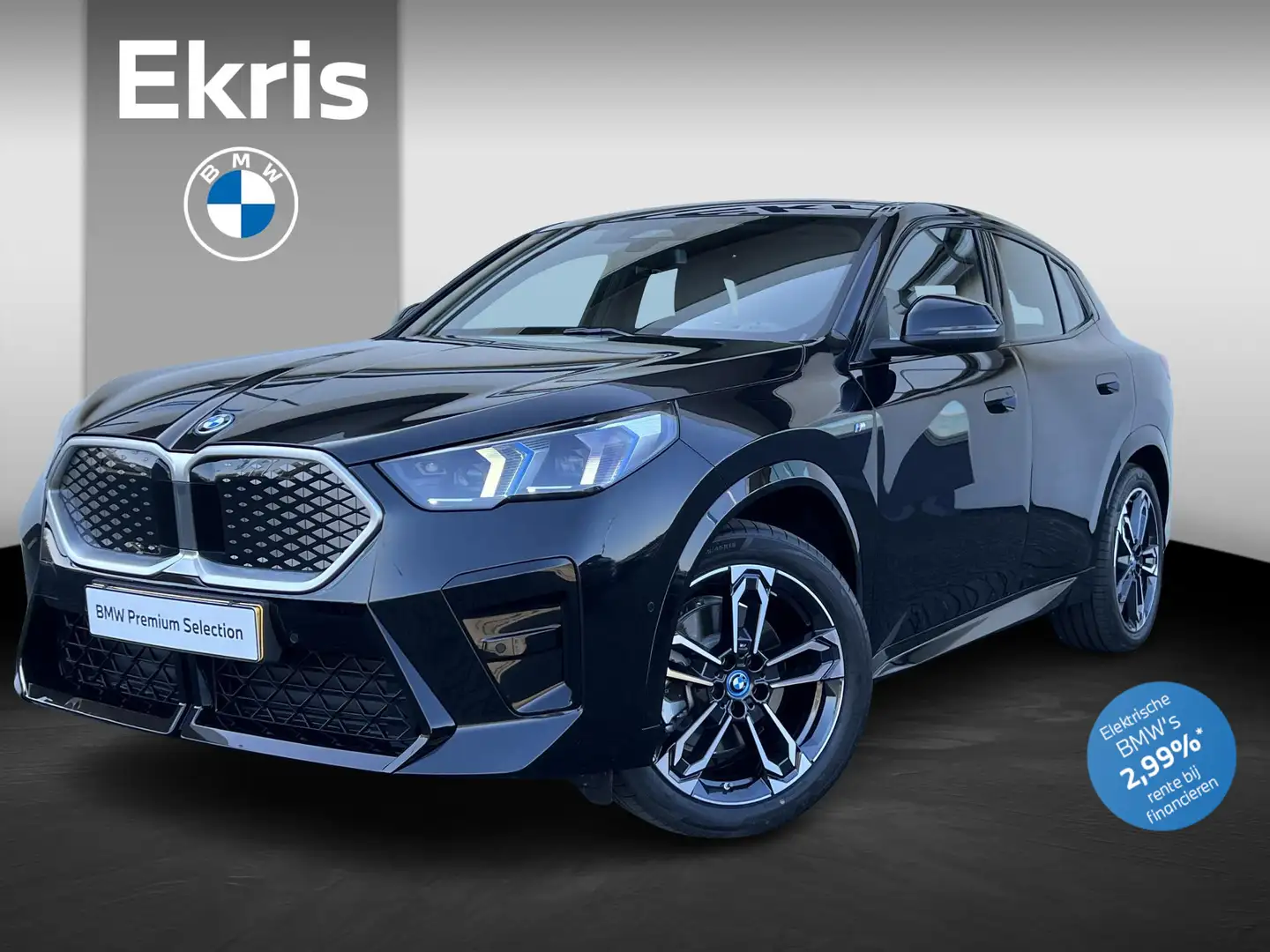 BMW iX2 xDrive30 67 kWh M-Sportpakket | Panoramadak | Trek Zwart - 1