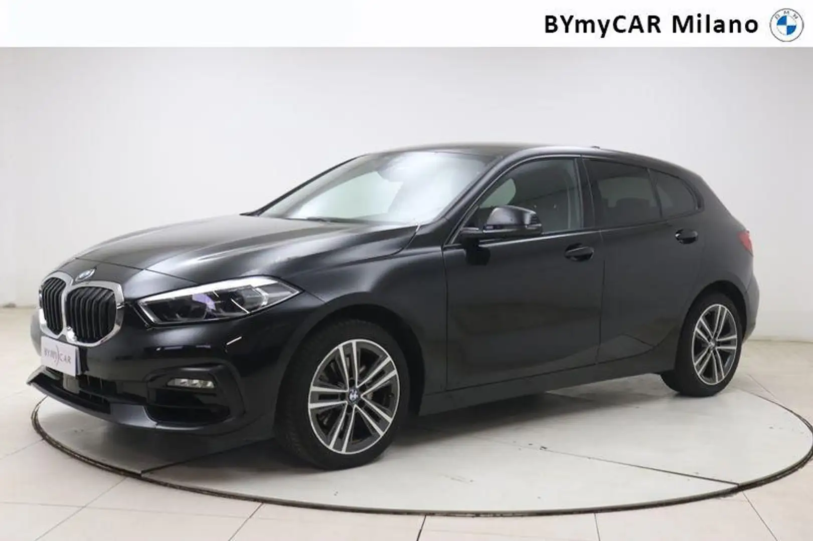BMW 118 i Sport auto Noir - 1