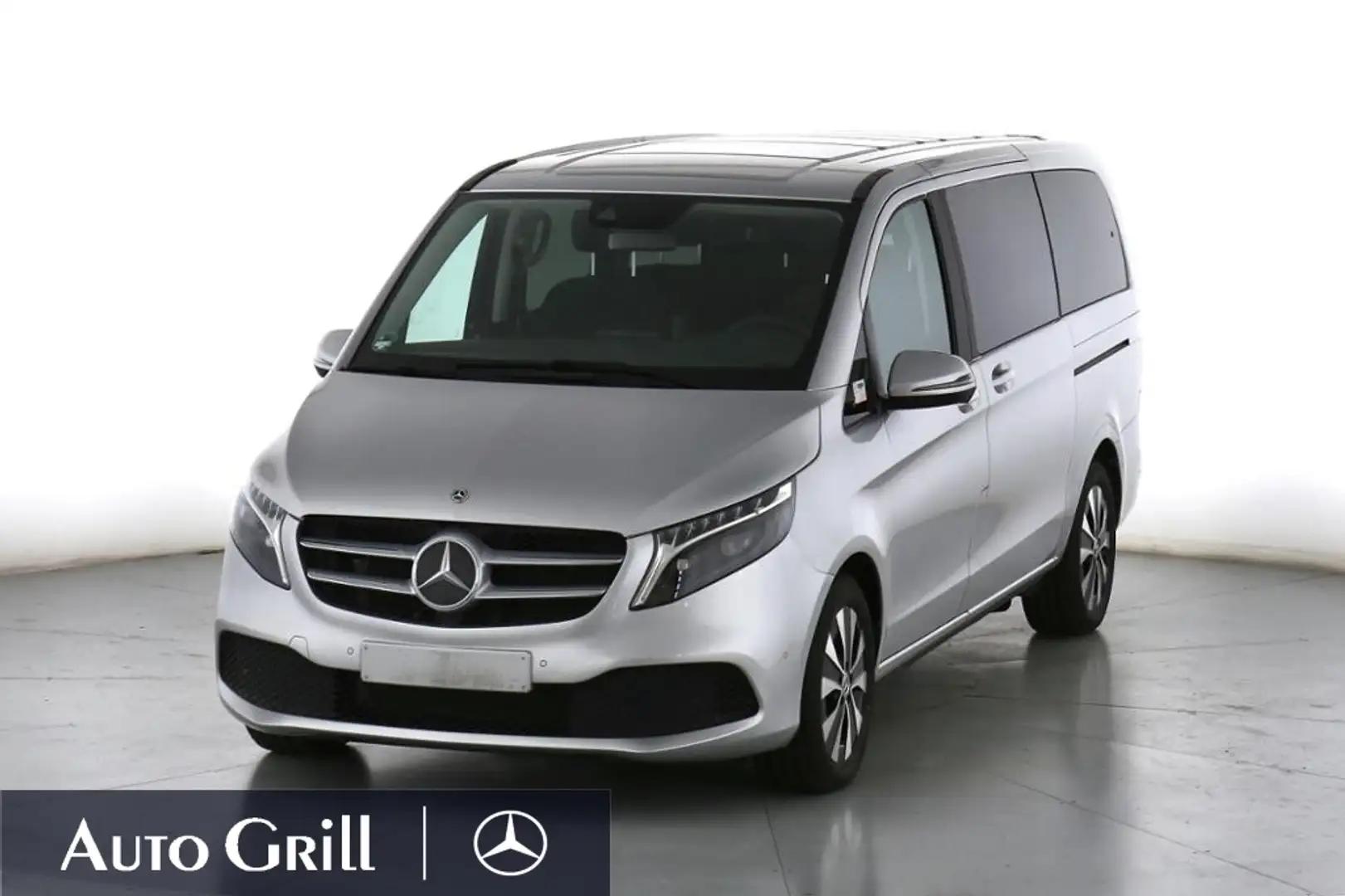 Mercedes-Benz V 220 d lang Edition AHK Distr ILS 8 Sitze Silber - 1