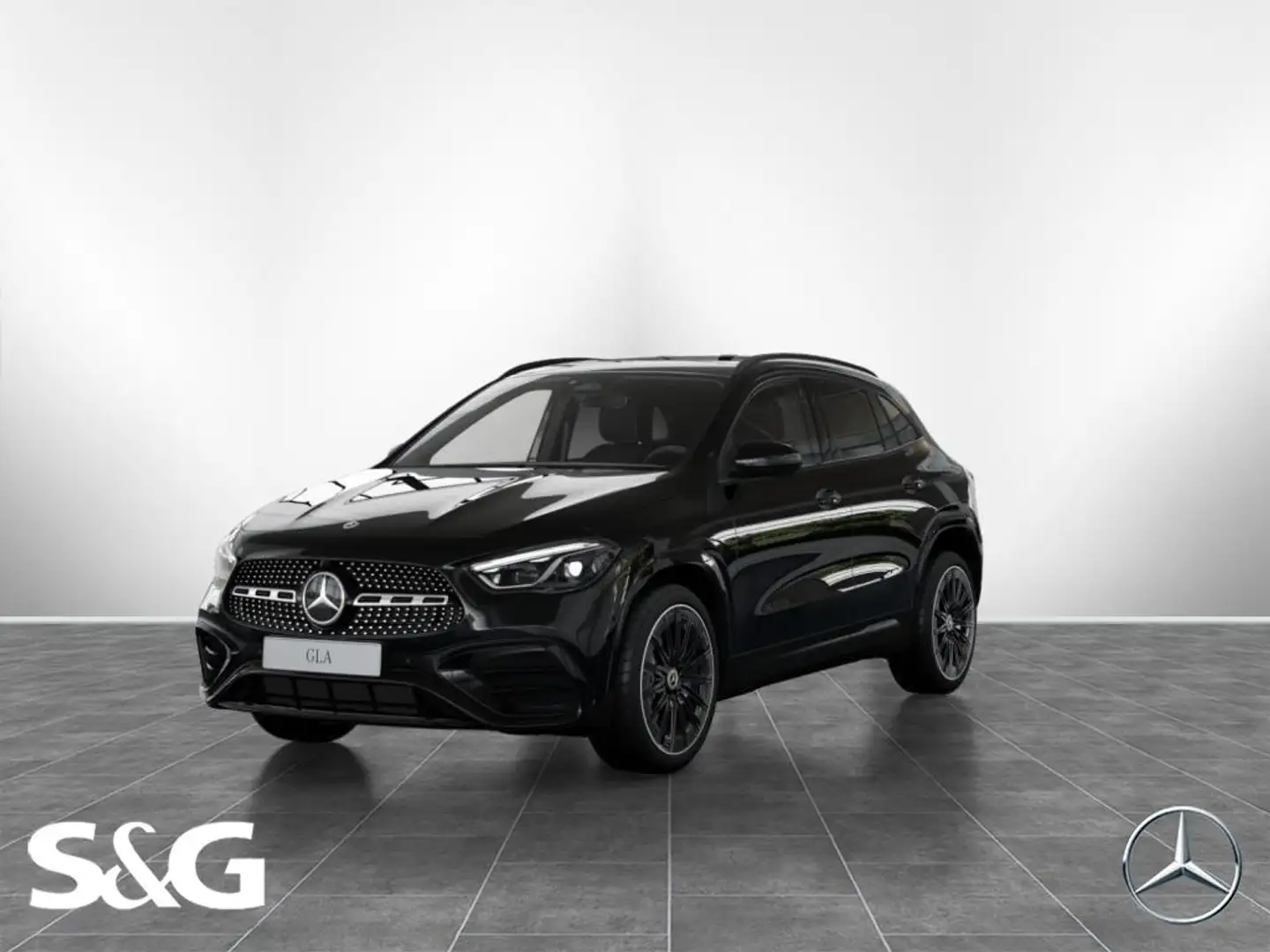 Mercedes-Benz GLA 200 d 4M AMG RüKam+M-LED+Pano+AHK+Distronic Schwarz - 1