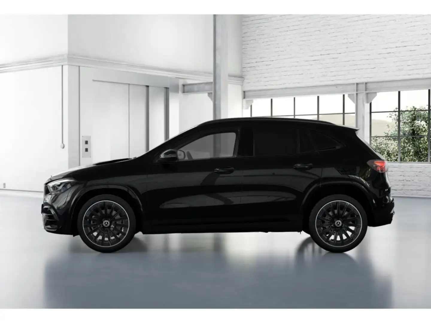 Mercedes-Benz GLA 200 d 4M AMG RüKam+M-LED+Pano+AHK+Distronic Schwarz - 2