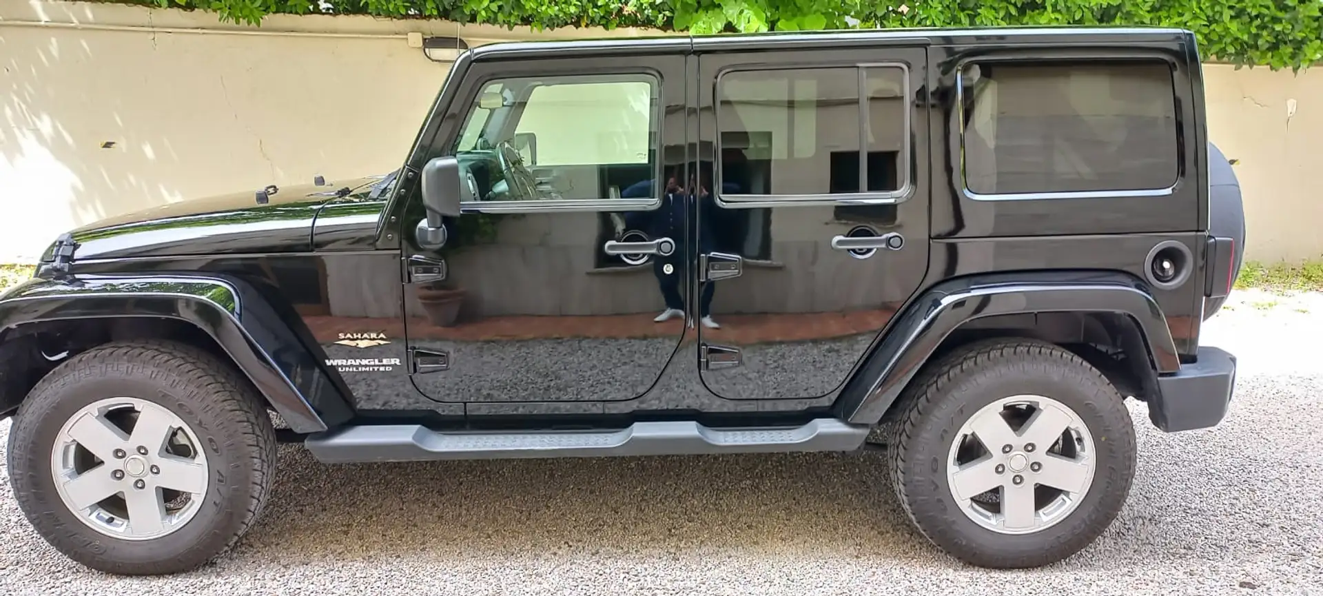 Jeep Wrangler Wrangler III 2011 Unlimited Unlimited 2.8 crd Sahara auto Nero - 2