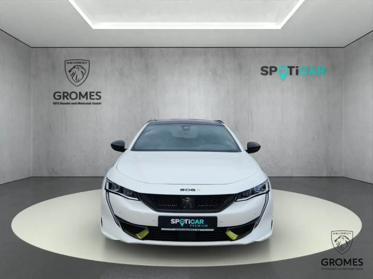 Peugeot 508 Hybrid4 360 PSE SW Navi Leder PANO ACC digitales C Weiß - 2