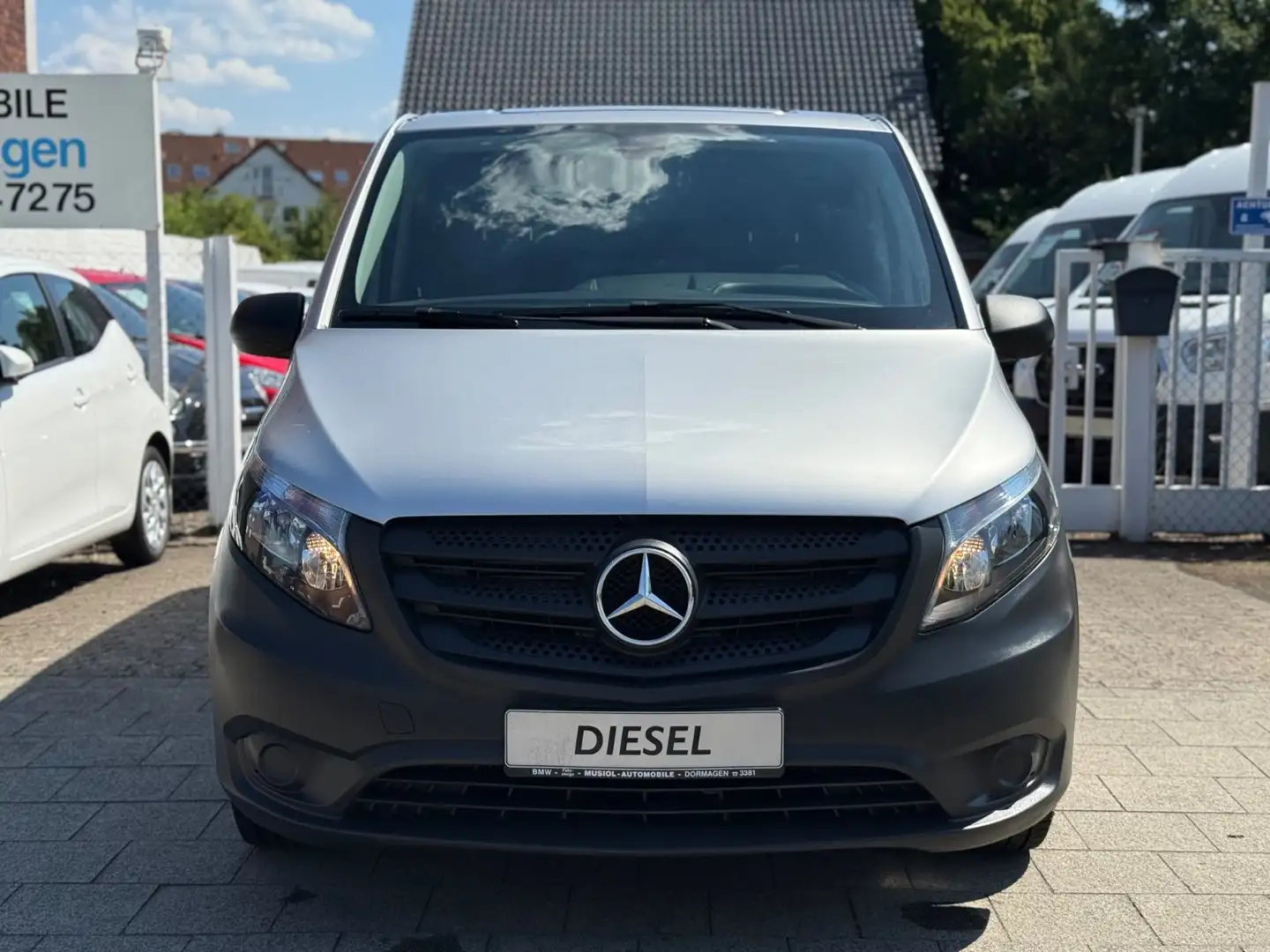 Mercedes-Benz Vito Kasten 114 CDI FWD lang*Klima*Kamera*REGALE Zilver - 2