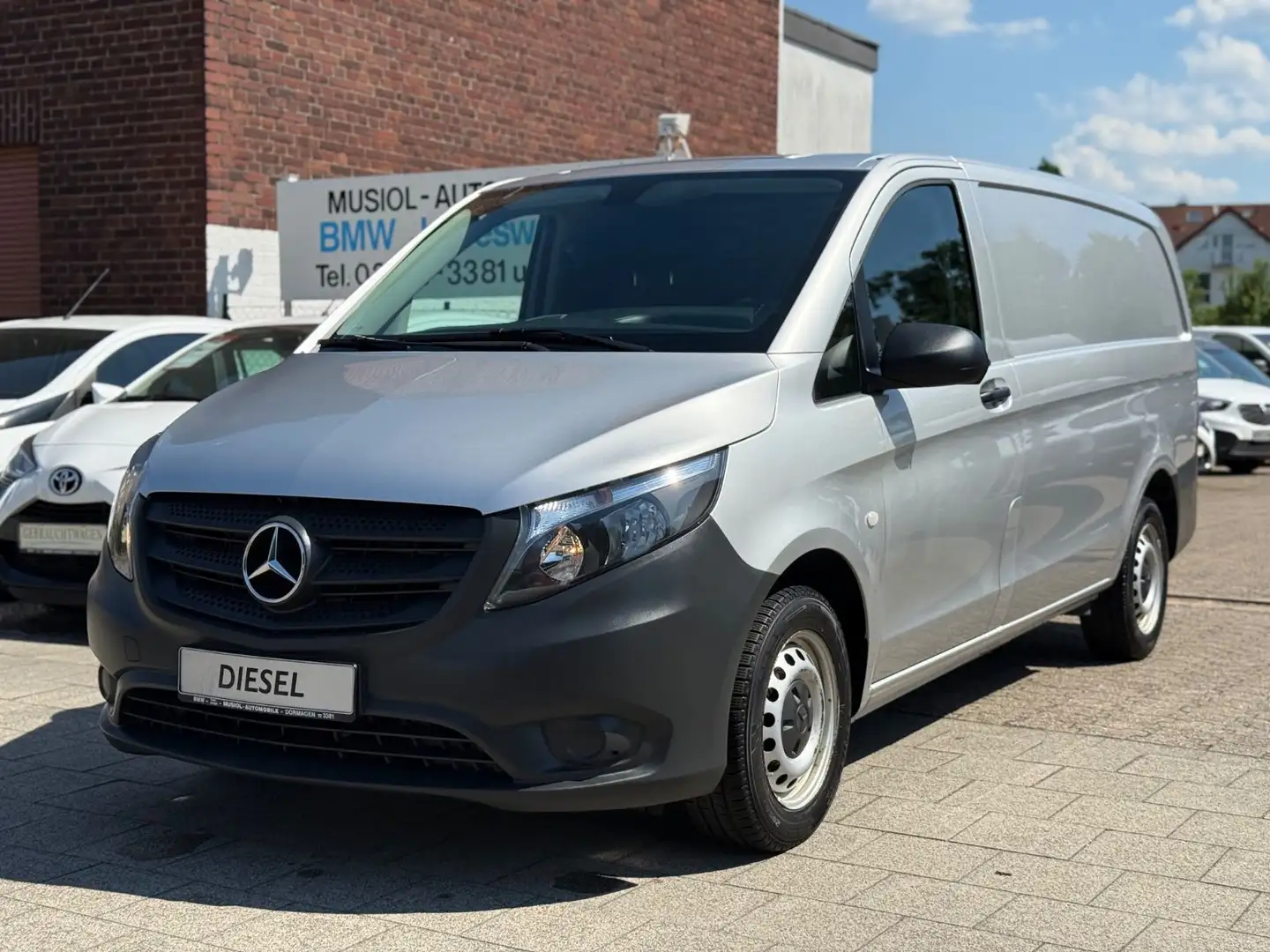 Mercedes-Benz Vito Kasten 114 CDI FWD lang*Klima*Kamera*REGALE Zilver - 1