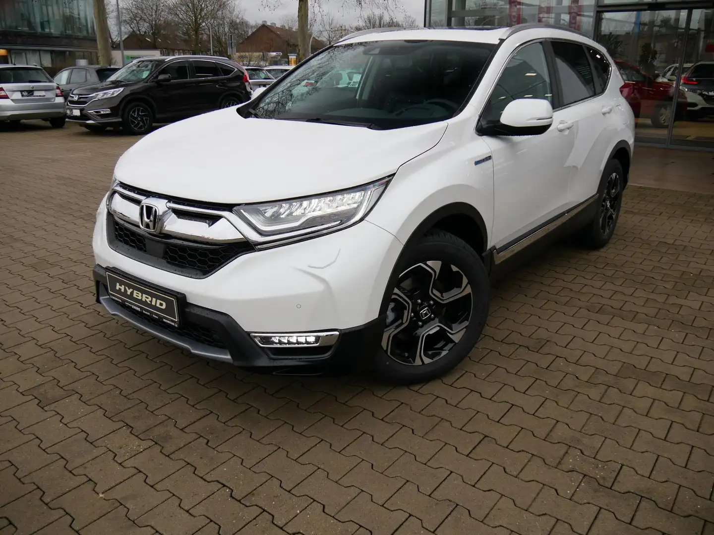 Honda CR-V Hybrid 2.0 i-MMD EXECUTIVE 4WD PANO+LEDER Weiß - 2