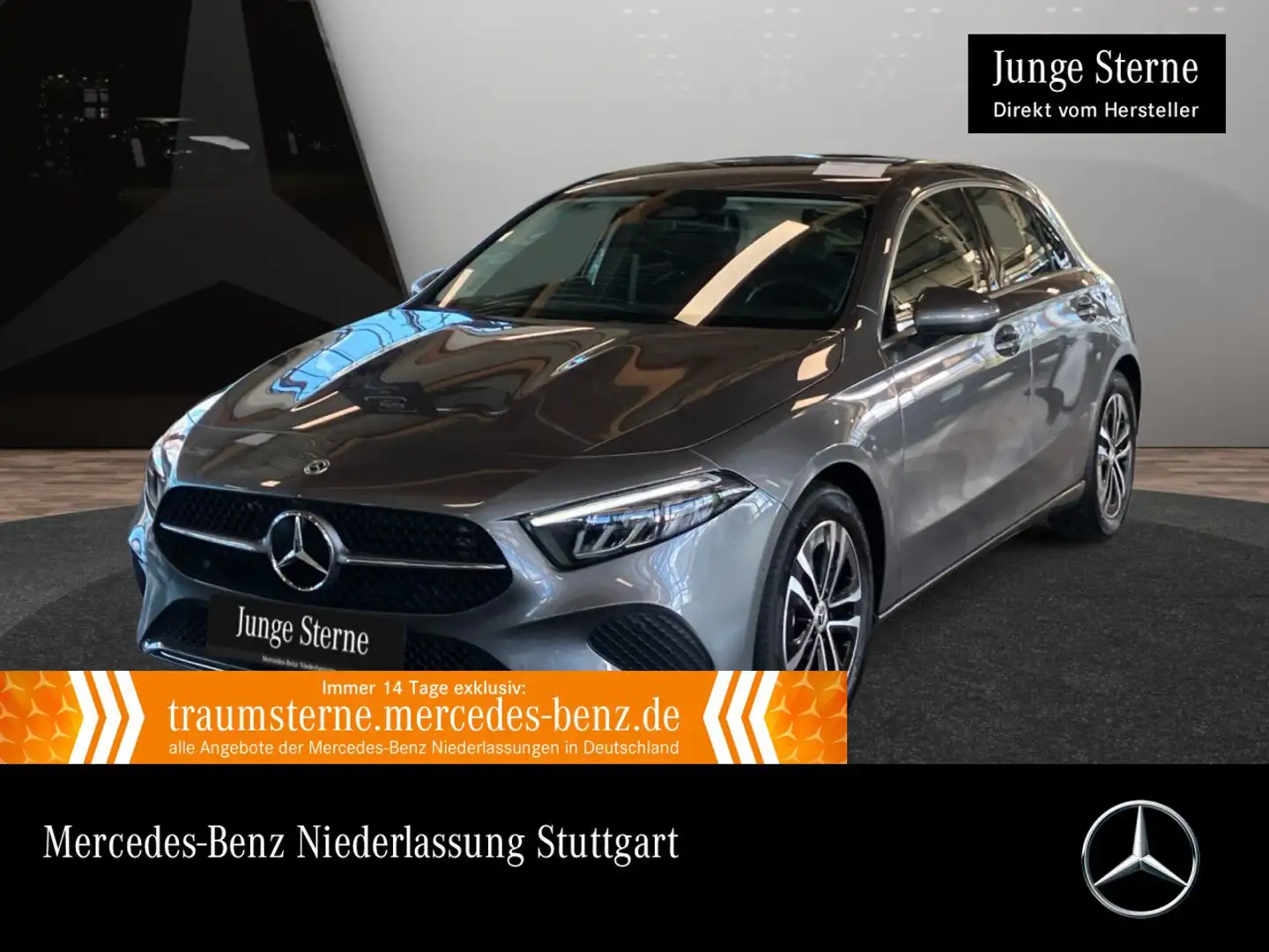 Mercedes-Benz A 180 PROGRESSIVE+LED+KAMERA+7G Gris - 1