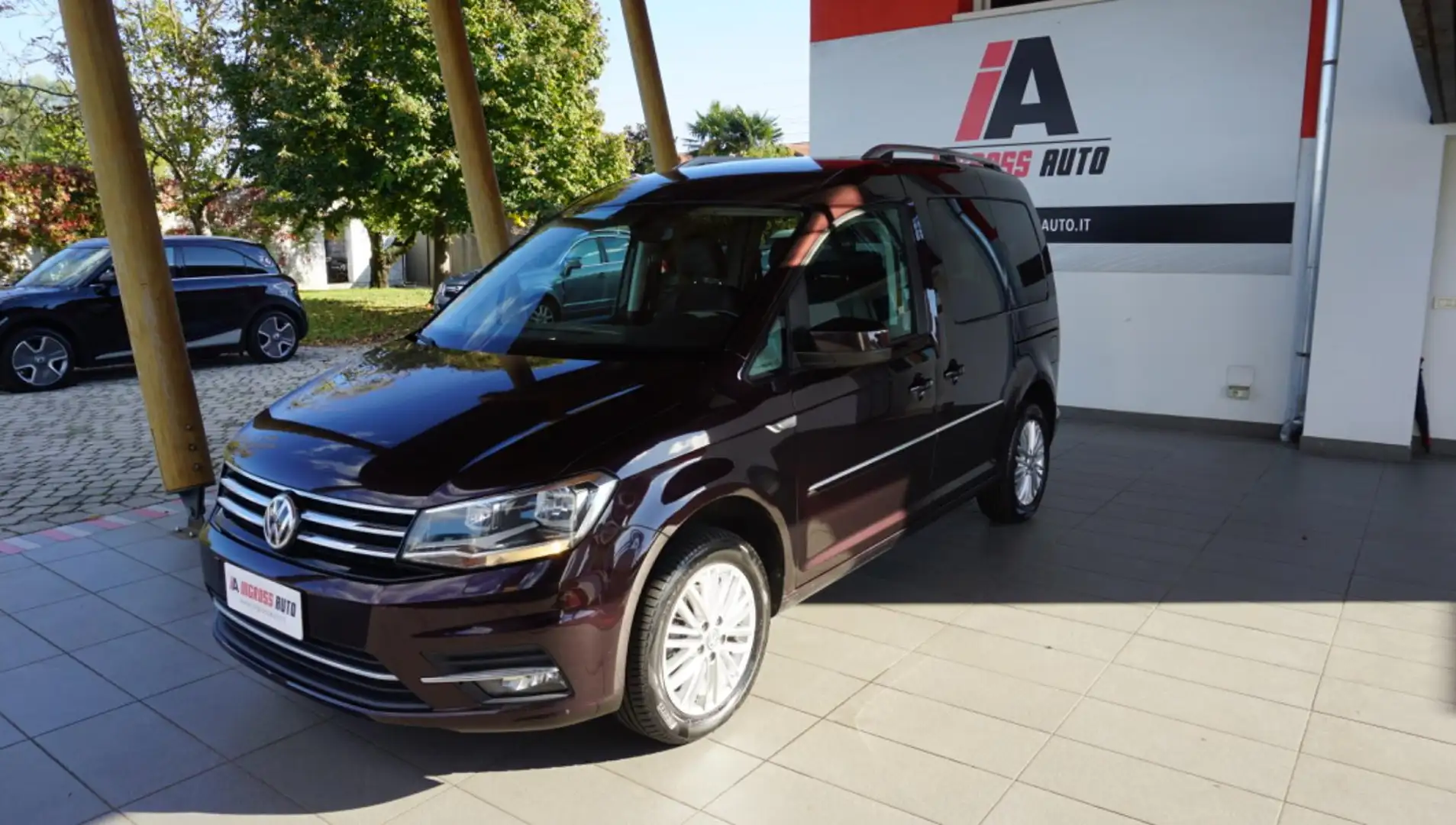 Volkswagen Caddy 2.0 TDI 102 CV Highline Zwart - 1